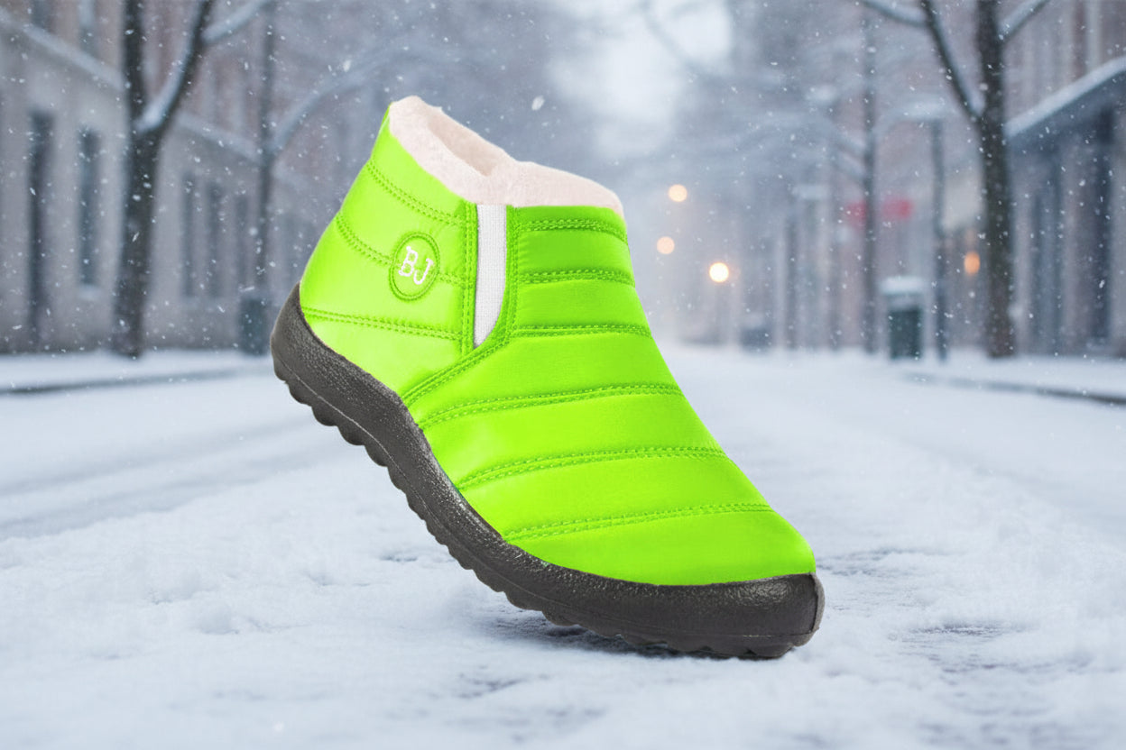 Women’s Warm Padded Lightweight Cotton Boots Non-Slip Outdoor Ankle Boots