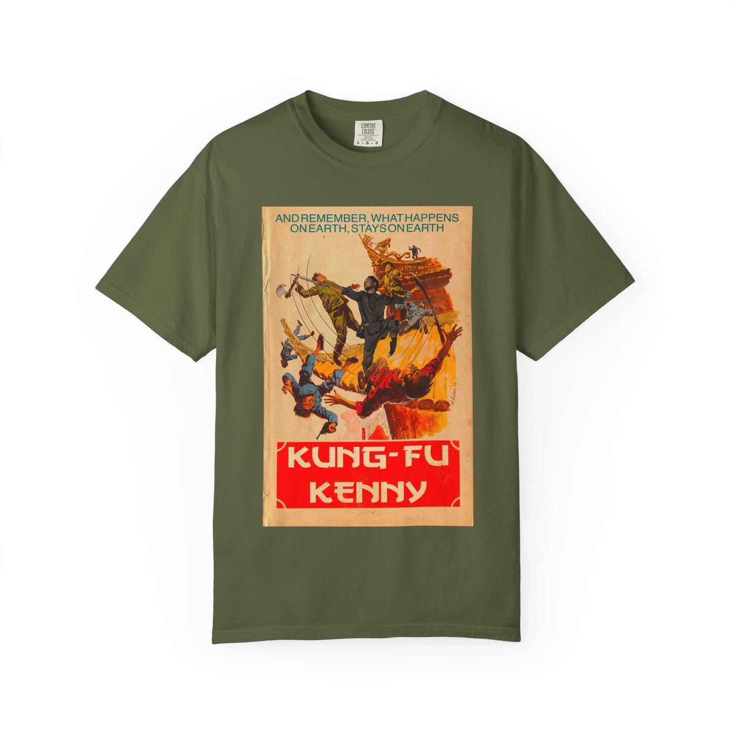 Kung Fu Kenny - Unisex Comfort Colors T-shirt