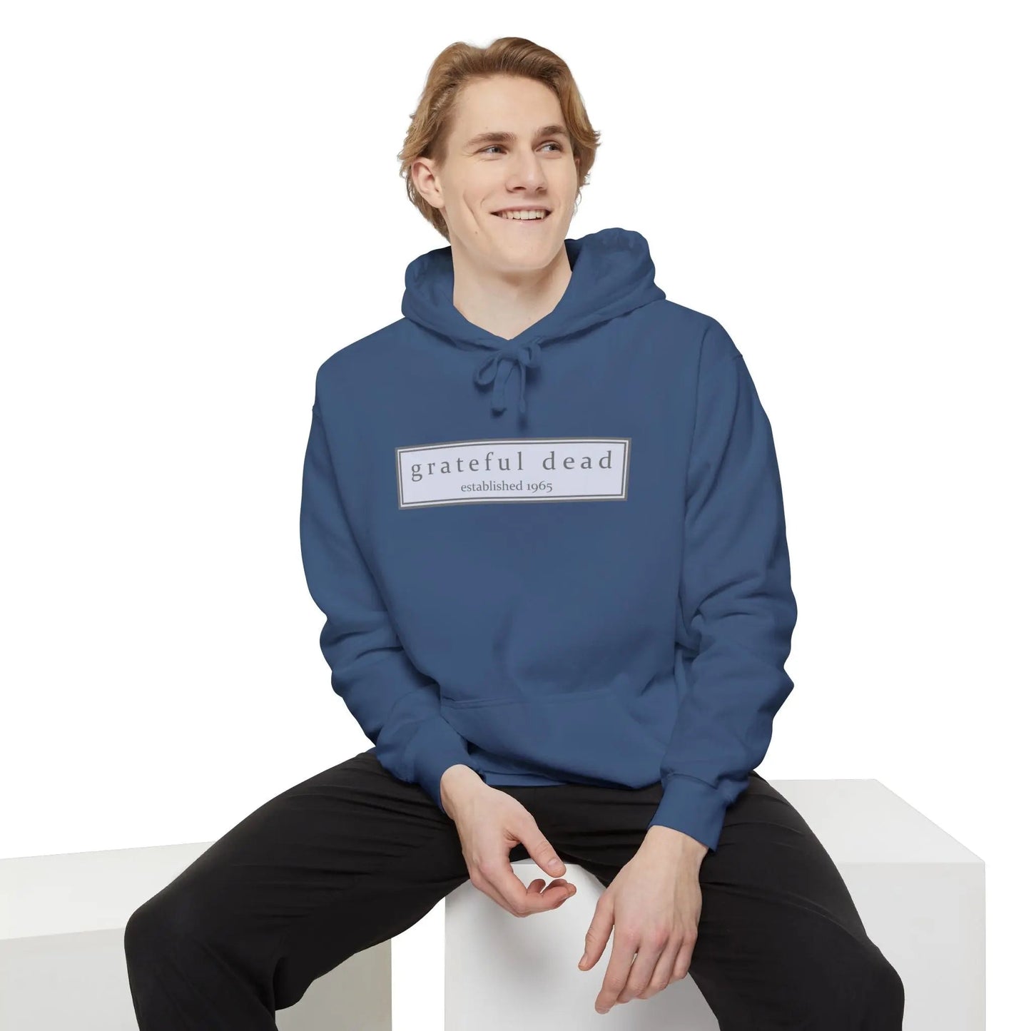 Garment-Dyed Two-Sided Unisex Hoodie Bolt Vineyard Collection