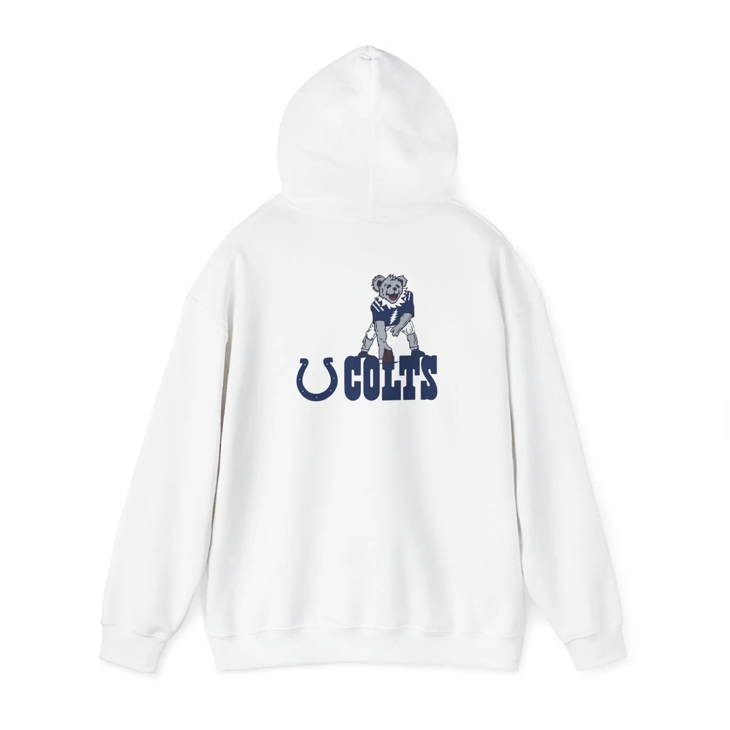 Indianapolis Colts Dancing Bear Unisex Hoodie Two-Sided The Gridiron Collection