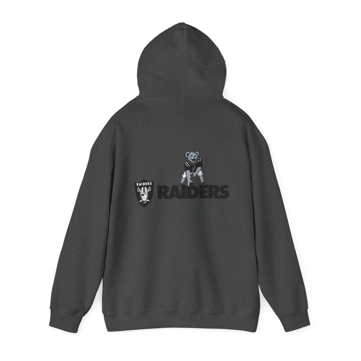 Las Vegas Raiders Dancing Bear Unisex Hoodie Two-Sided The Gridiron Collection
