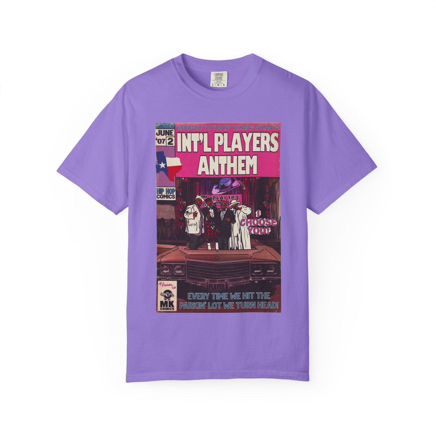 Int’l Players Anthem Unisex Comfort Colors T-shirt
