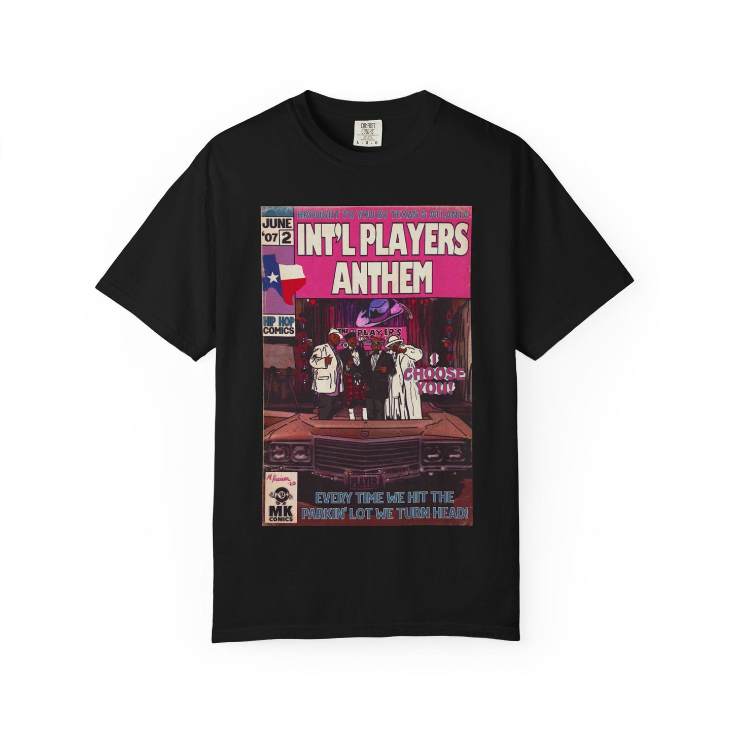 Int’l Players Anthem Unisex Comfort Colors T-shirt
