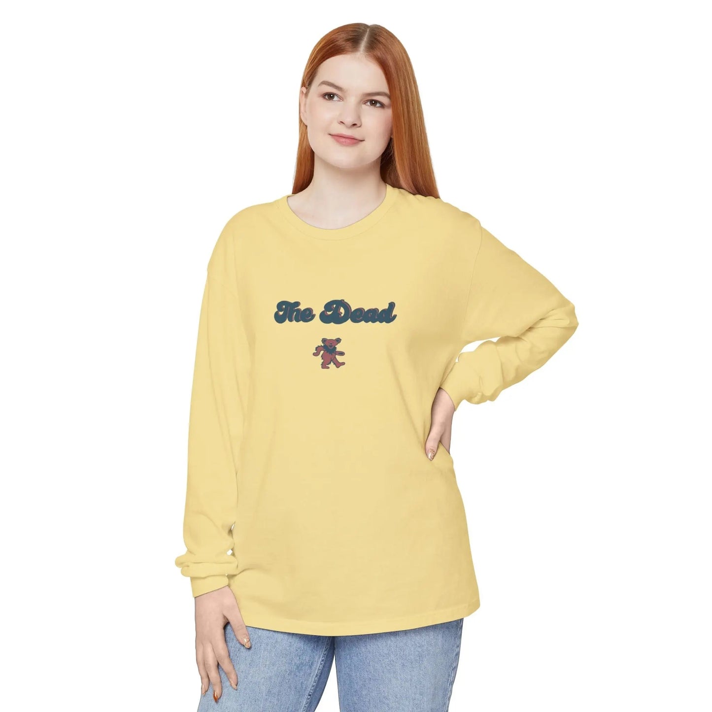 Grateful Dead Vineyard Collection Long Sleeve Tee 100% Cotton