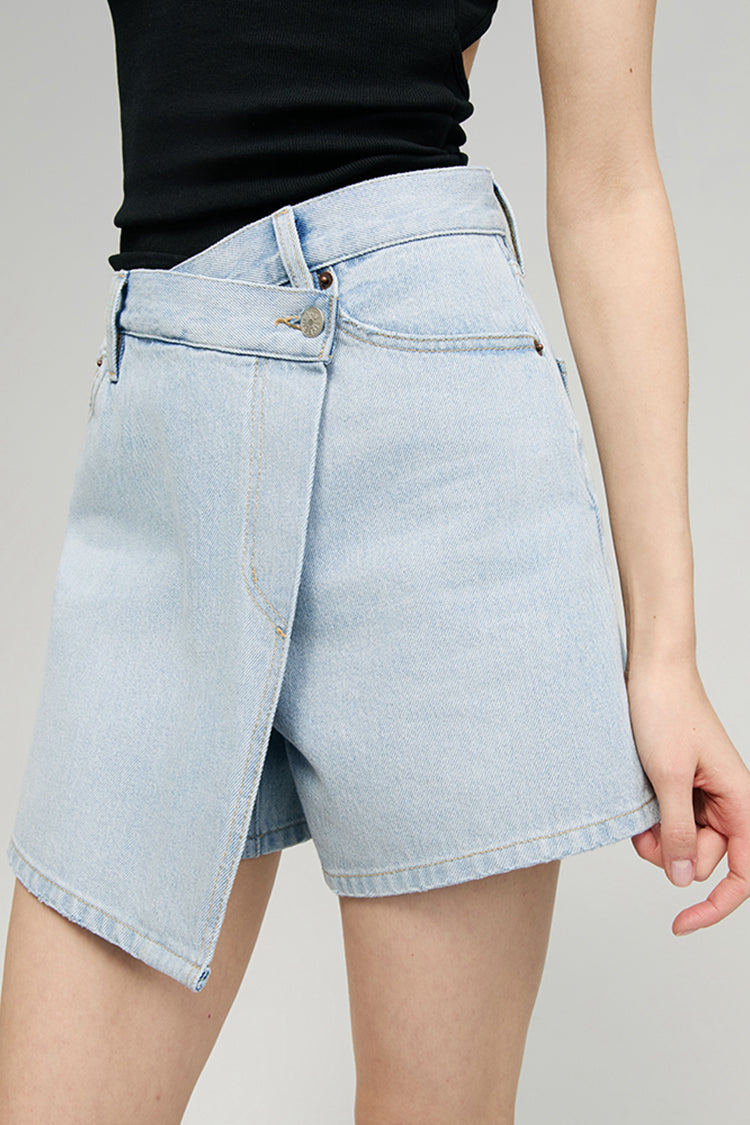 Drift High-Rise Denim Skort Hey Joanie HJ809