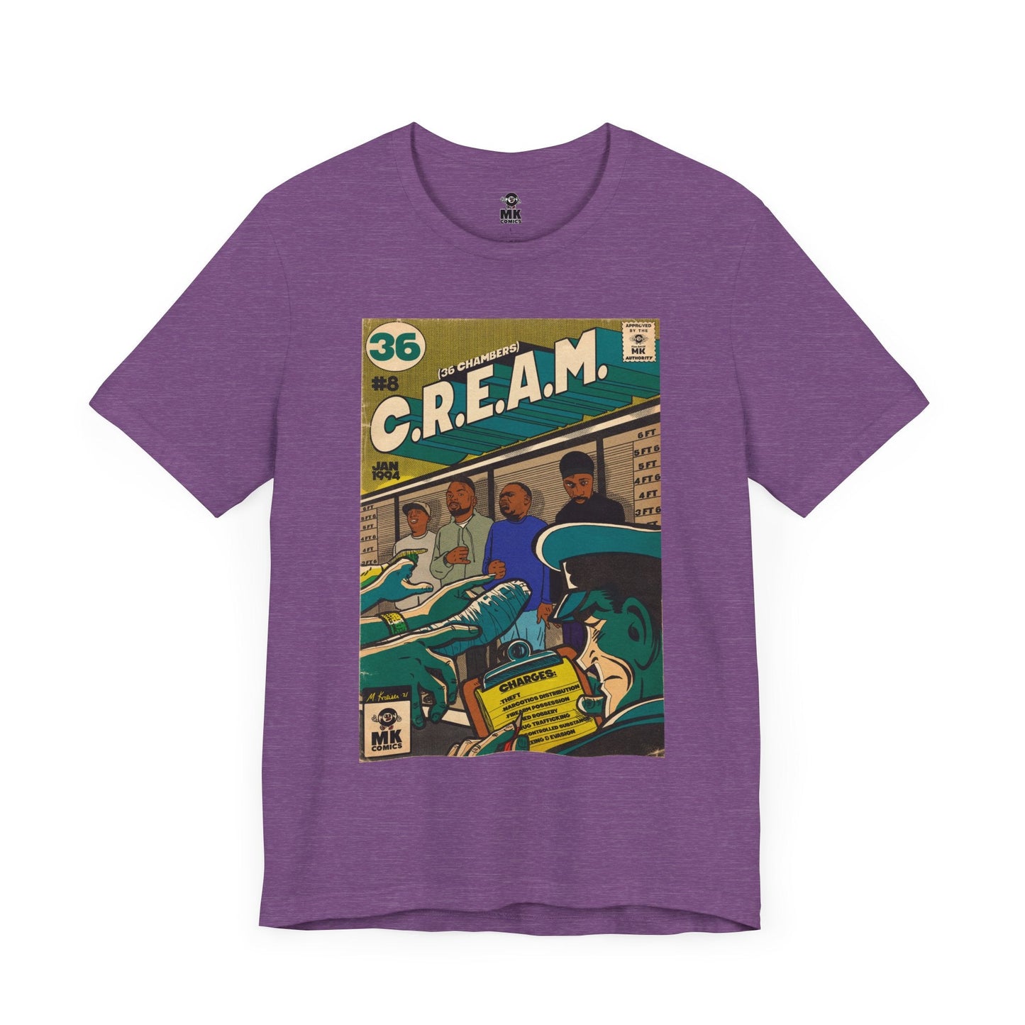 Unisex Jersey Short Sleeve Tee C.R.E.A.M