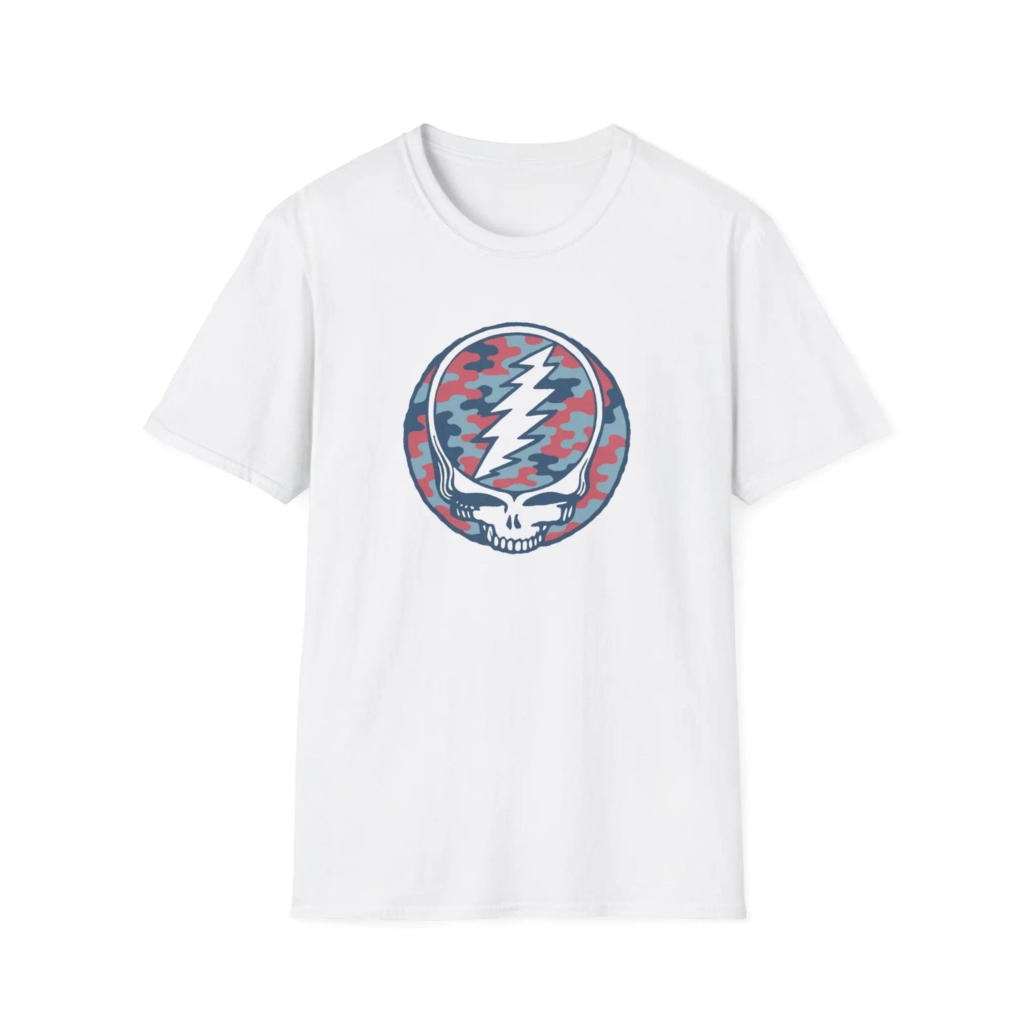 Camo Stealie Color Match Grateful Dead Vineyard Collection T-Shirt