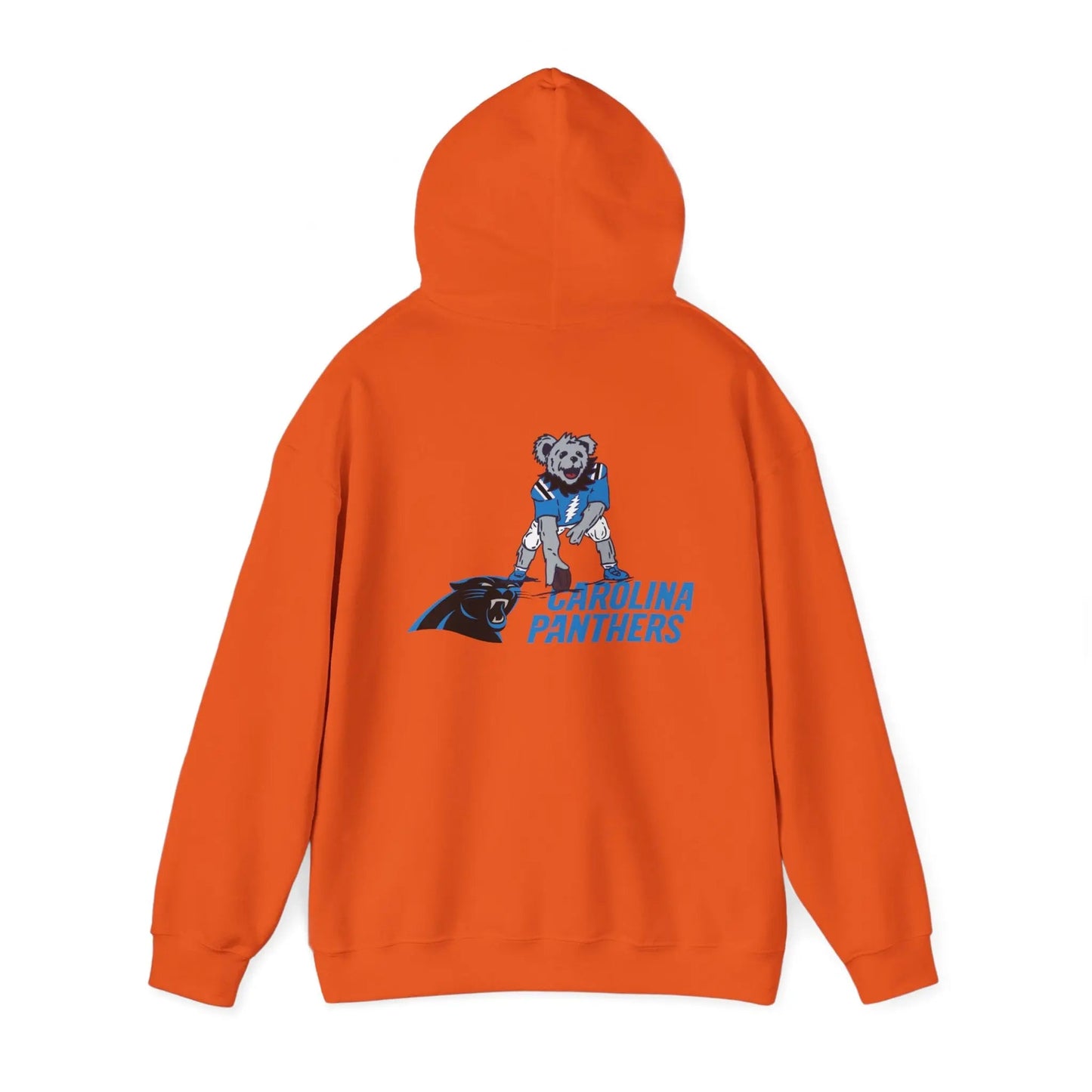 Carolina Panthers Dancing Bear Unisex Two-Sided Hoodie The Gridiron Collection