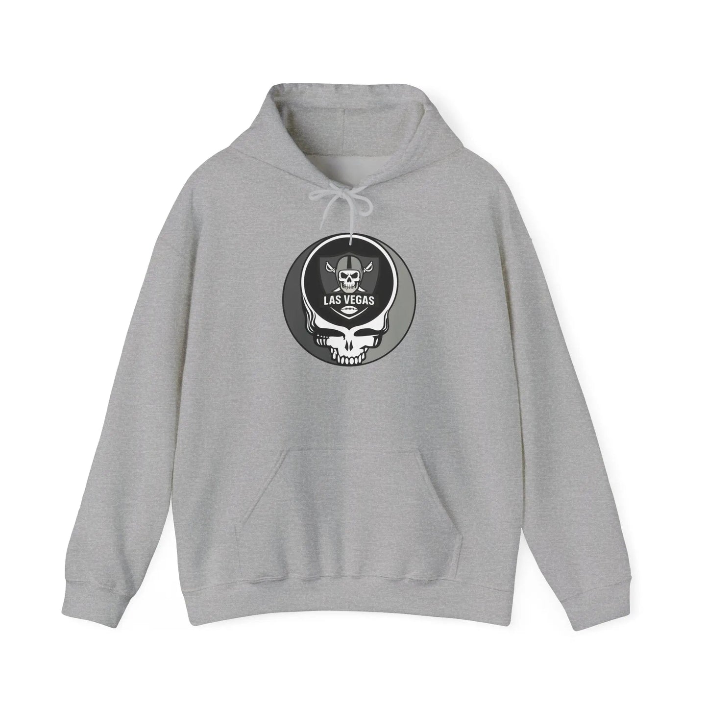 Las Vegas Raiders Stealie Hooded Sweatshirt NFL Grateful Dead The Gridiron Collection