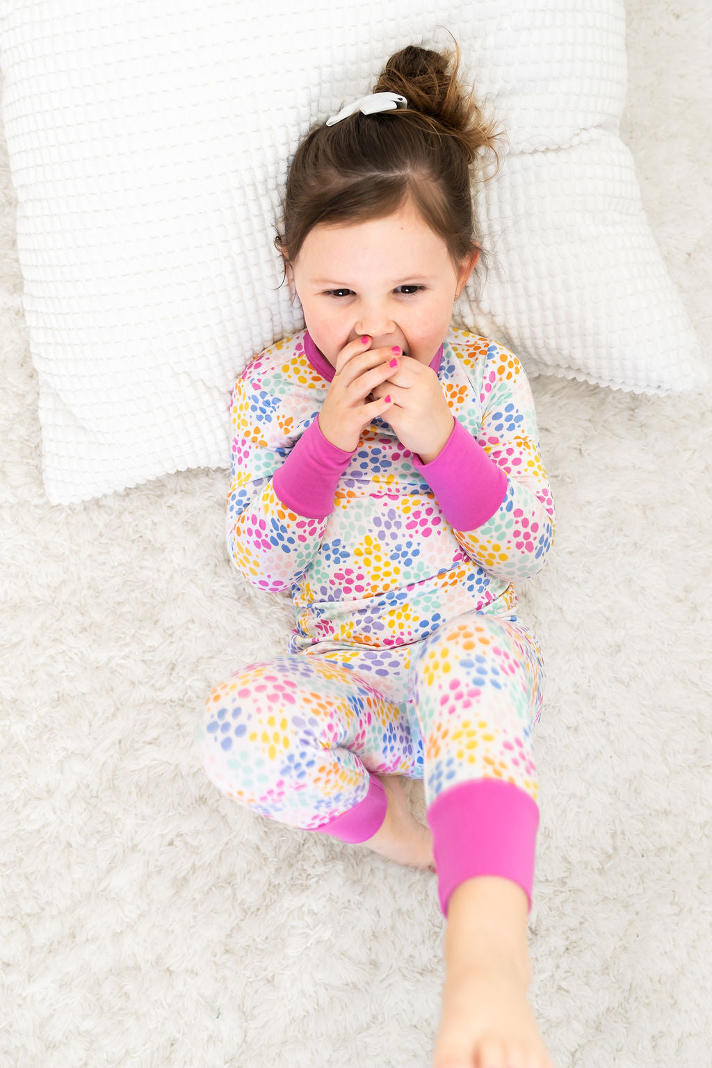 Korrie Dots Bamboo Long Sleeve 2-Piece Set