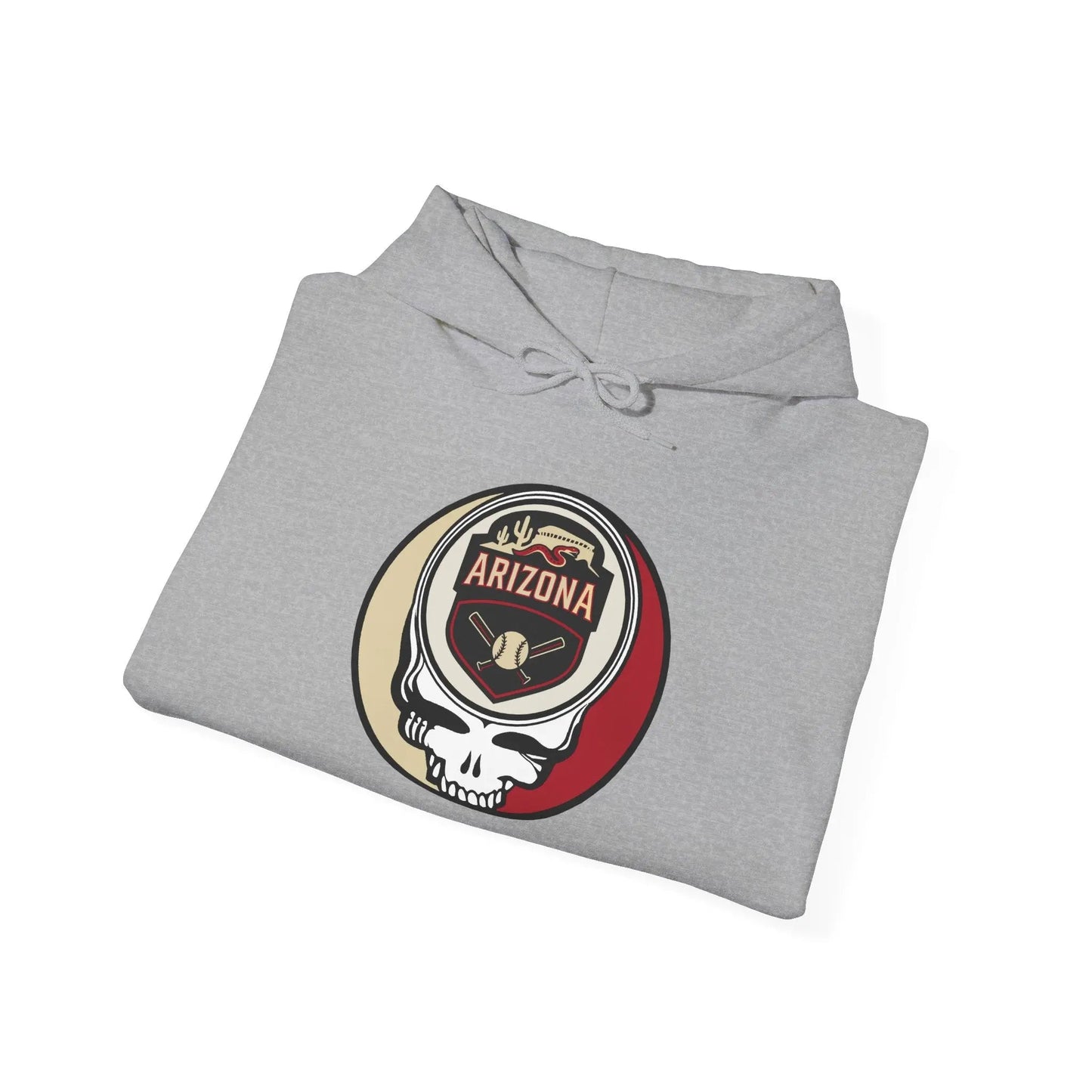 Grateful Dead Unisex Heavy Blend Hooded Sweatshirt Arizona Baseball Edition The Ballpark Collection