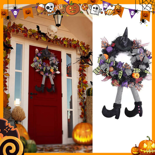 Halloween Door Hanging Wreath Supplies Door Wreath