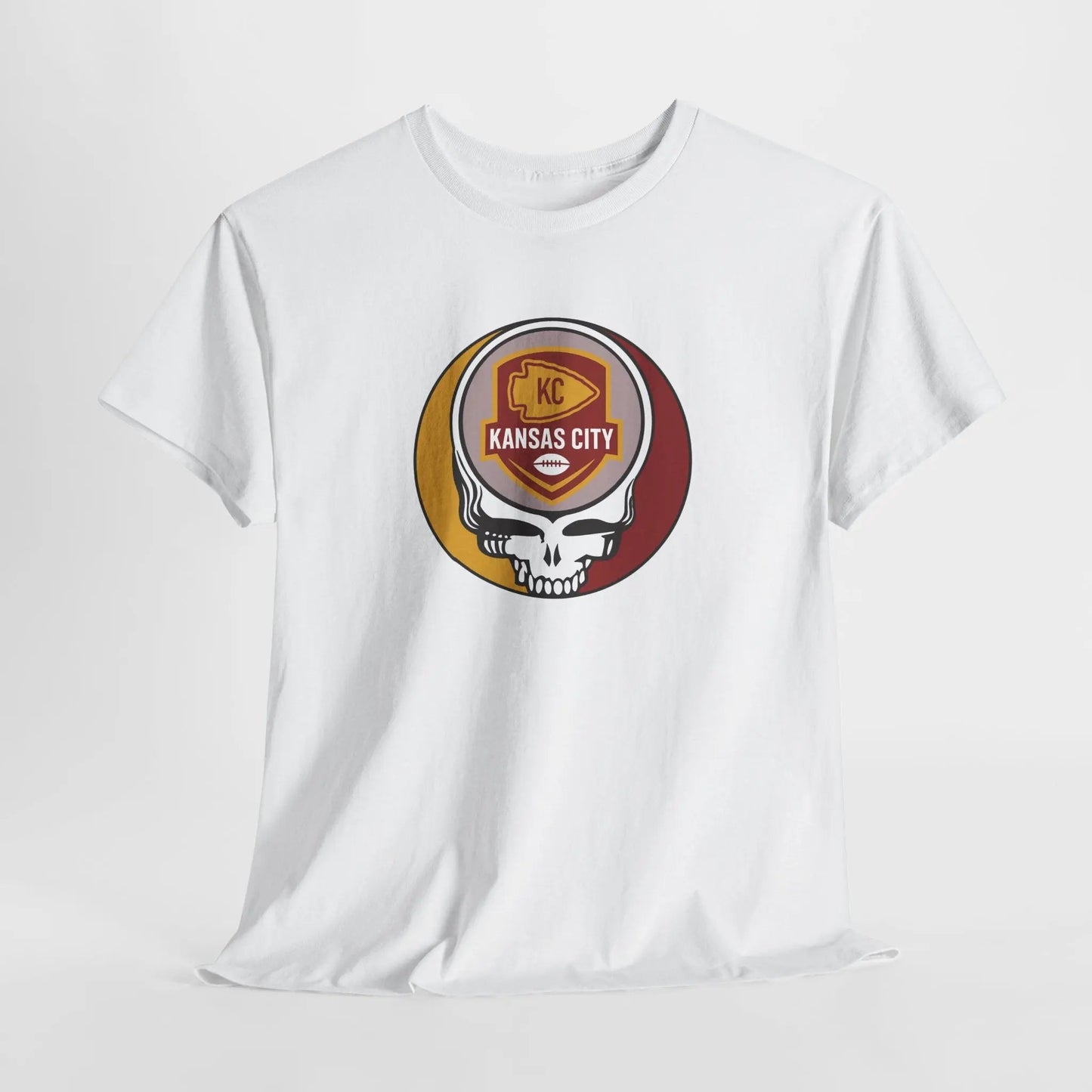 Kansas City Chiefs Stealie Unisex T-Shirt The Gridiron Collection NFL