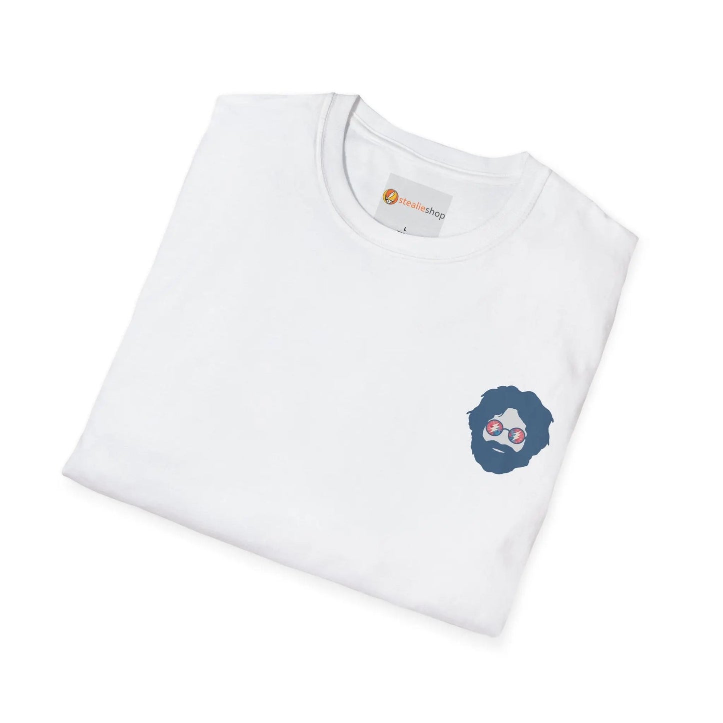 Tie Dye Sunburst Two-Sided Grateful Dead T-Shirt Life is dead.