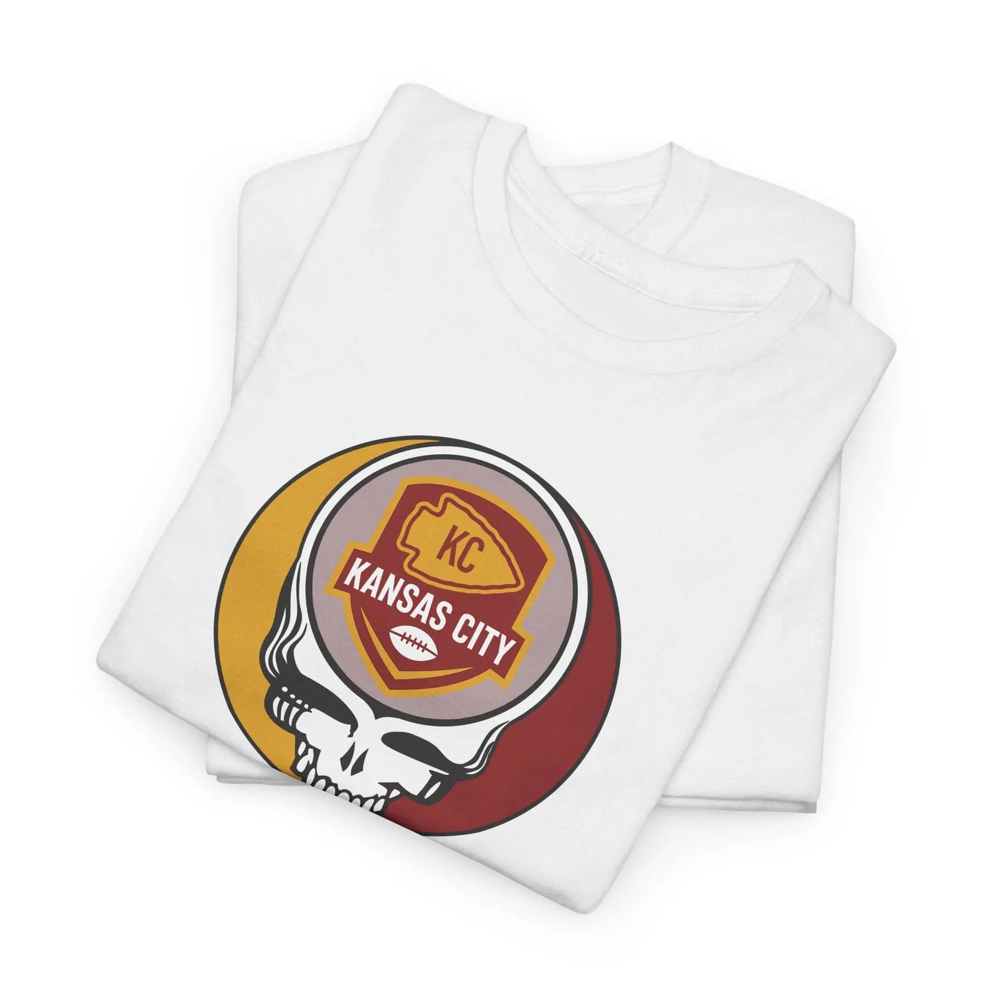 Kansas City Chiefs Stealie Unisex T-Shirt The Gridiron Collection NFL