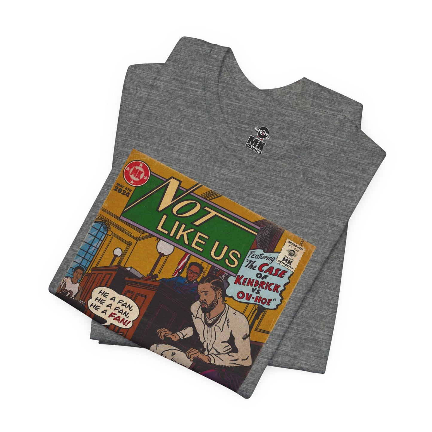 Not Like Us - Unisex Jersey Short Sleeve Tee