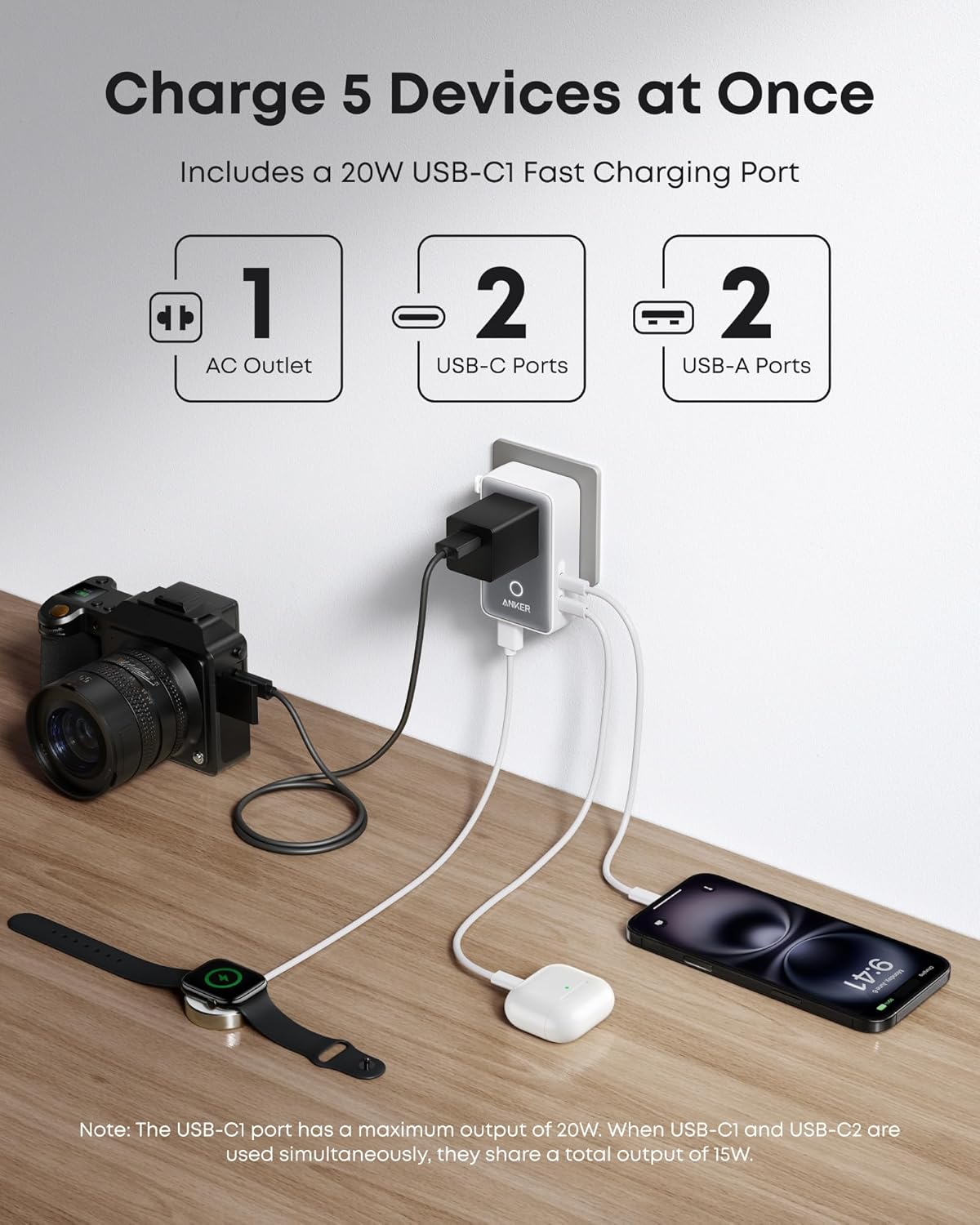 Anker MagGo 10,000mAh Wireless Power Bank Qi2 Certified