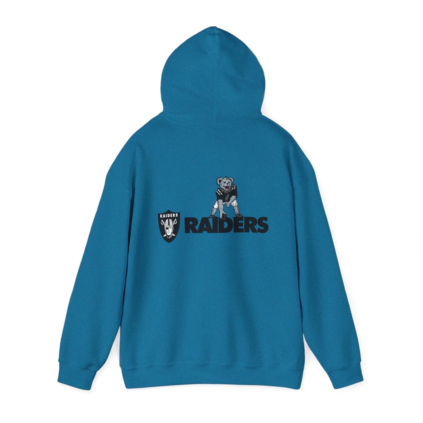 Las Vegas Raiders Dancing Bear Unisex Hoodie Two-Sided The Gridiron Collection