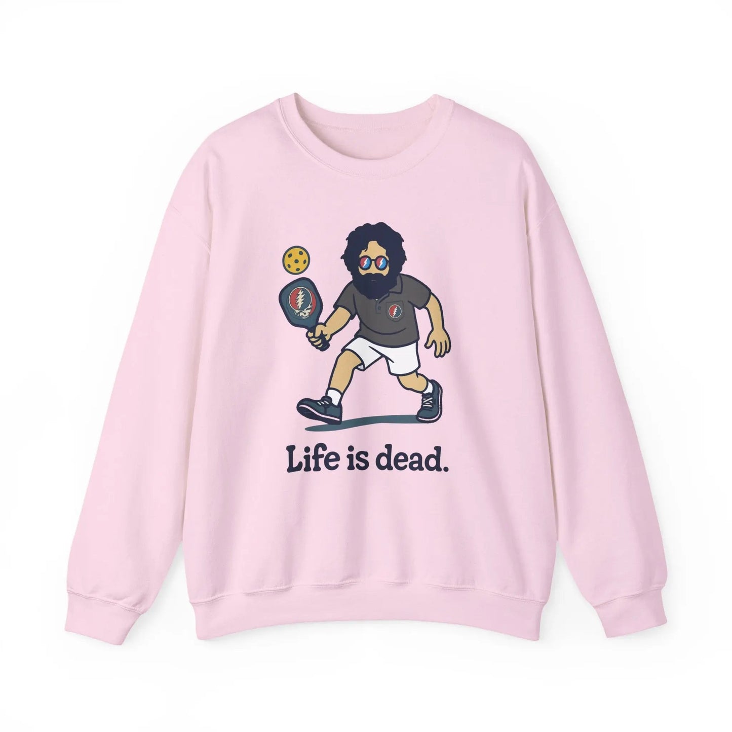 Jerry's in A Pickle | Life is dead. Crewneck Sweatshirt