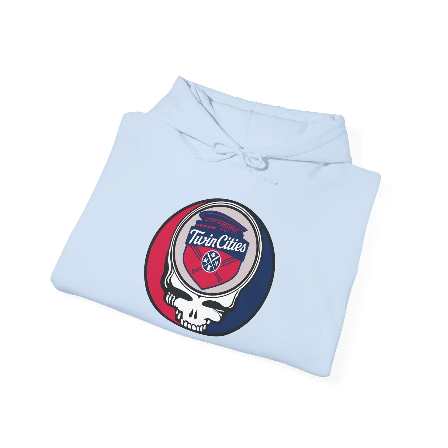 Minnesota Baseball Edition Heavy Blend Hoodie Grateful Dead Unisex Hooded Sweatshirt