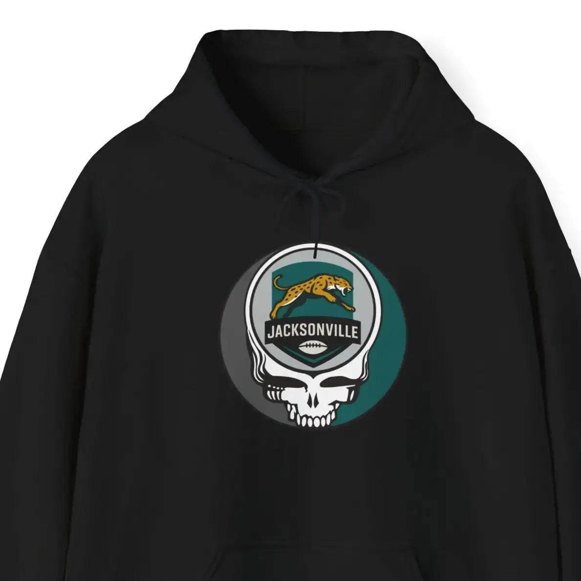 Jacksonville Jaguars Stealie Grateful Dead Hooded Sweatshirt NFL The Gridiron Collection