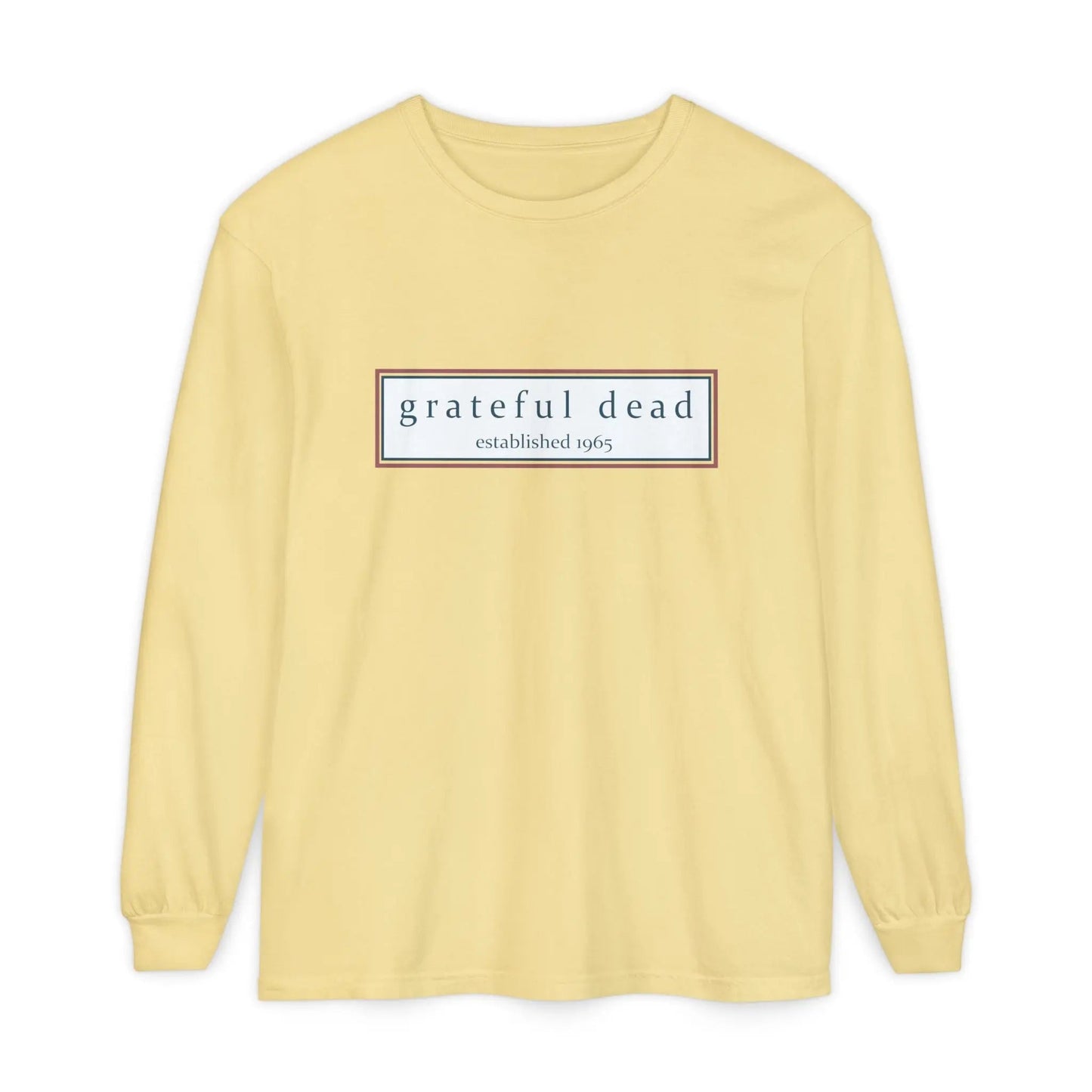 Grateful Dead Dancing Bear Garment-Dyed Long Sleeve T-Shirt