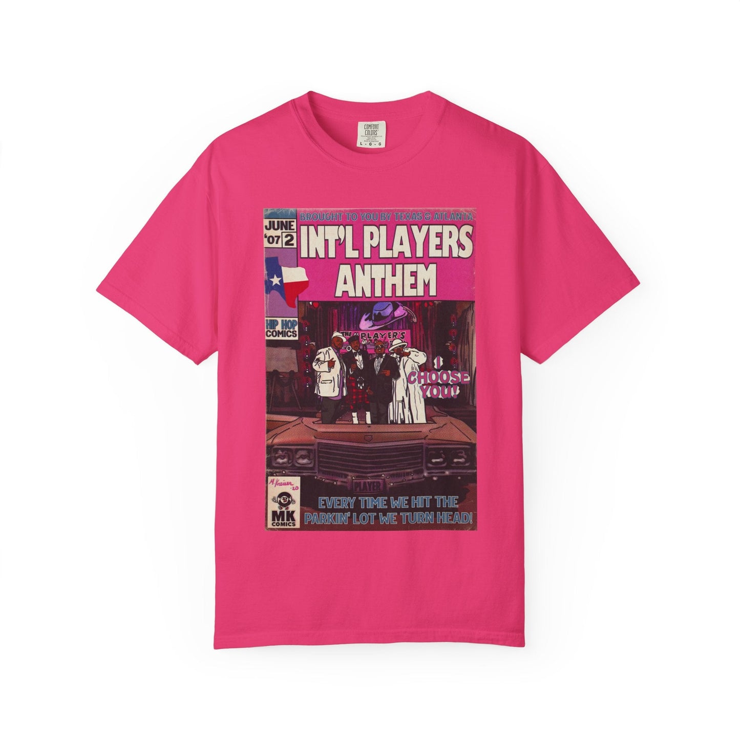 Int’l Players Anthem Unisex Comfort Colors T-shirt