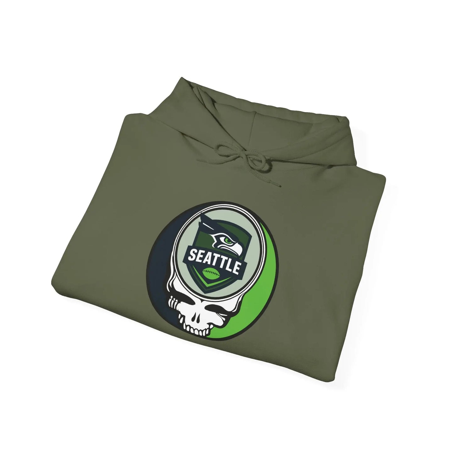 Seattle Seahawks Stealie Grateful Dead Hooded Sweatshirt NFL Gridiron Collection