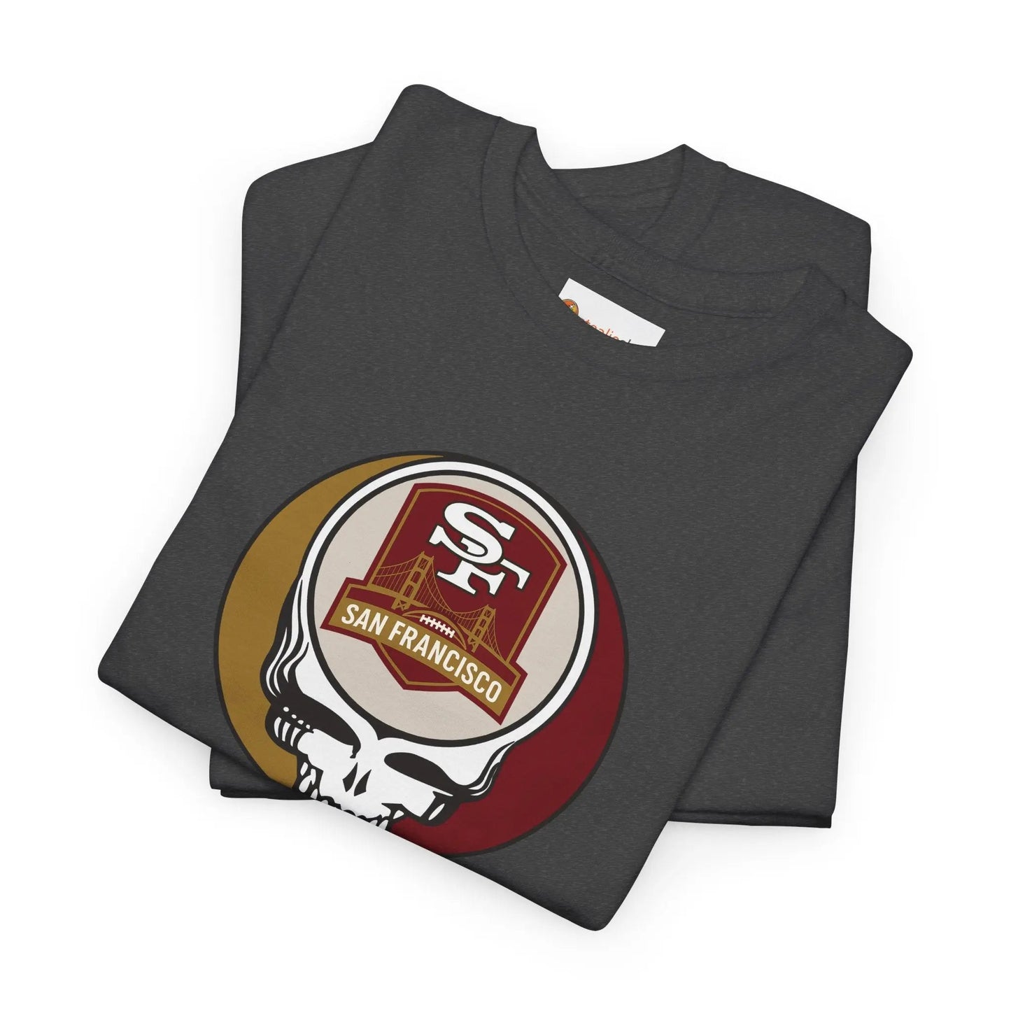 San Francisco 49ers Steal Your Face T-Shirt Grateful Dead NFL