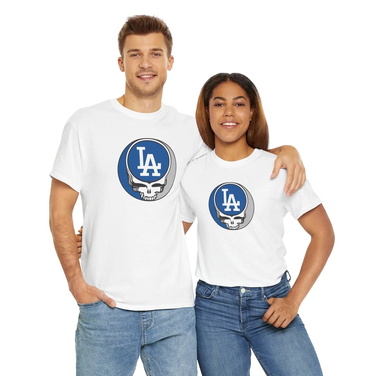 Los Angeles Dodgers Steal Your Face T-Shirt Baseball Edition The Ballpark Collection