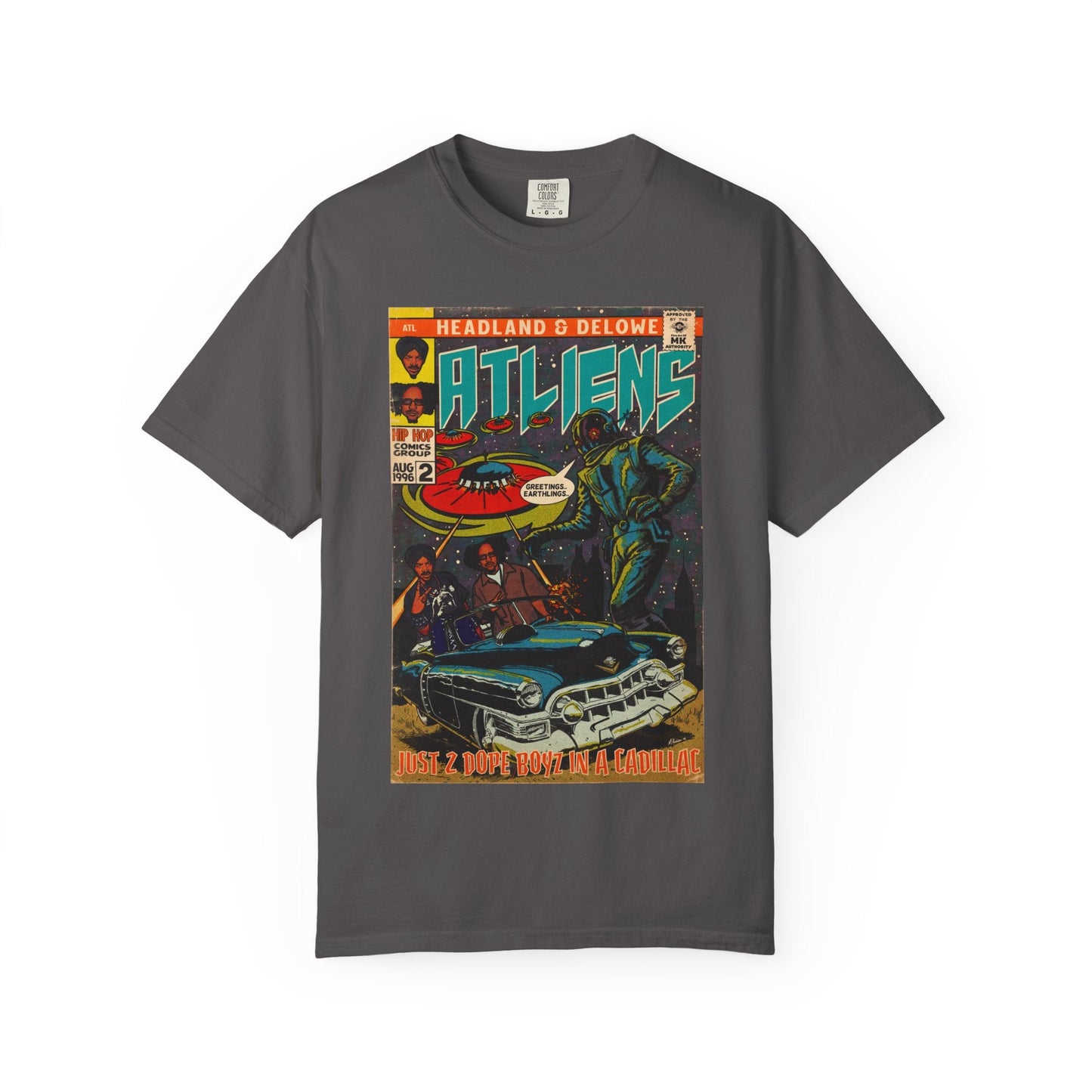 ATLiens - 2 Dope Boyz in a Cadillac - Unisex Comfort Colors T-shirt