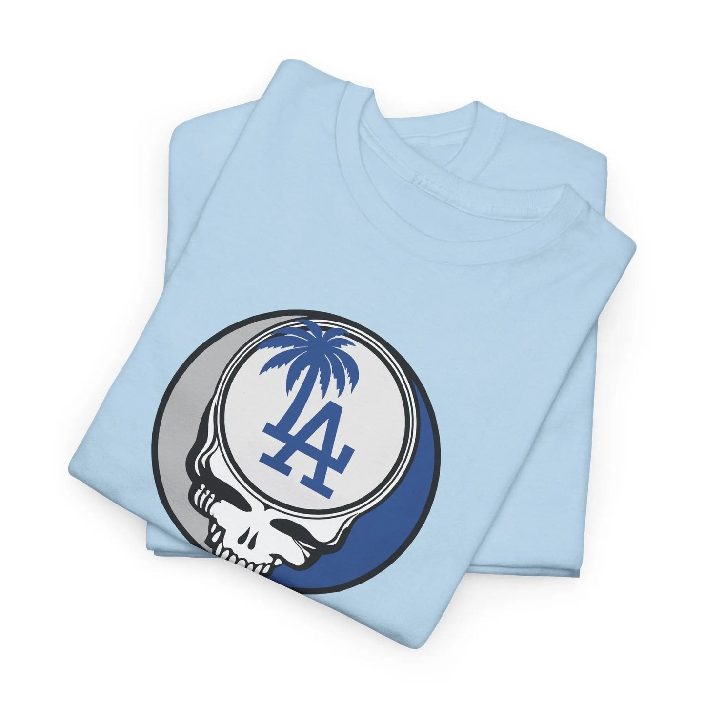 Los Angeles Dodgers Steal Your Face Baseball T-Shirt Grateful Dead