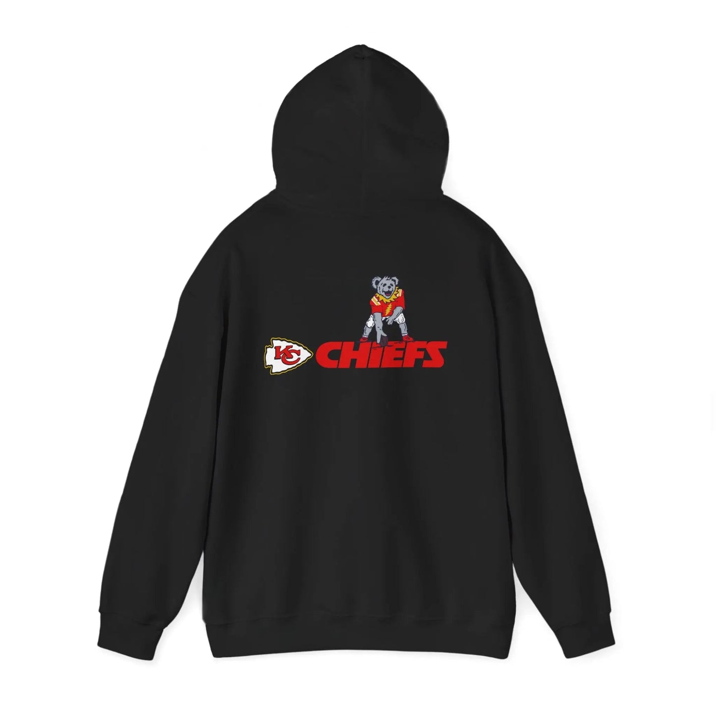 Kansas City Chiefs Dancing Bear Unisex Two-Sided Hoodie The Gridiron Collection