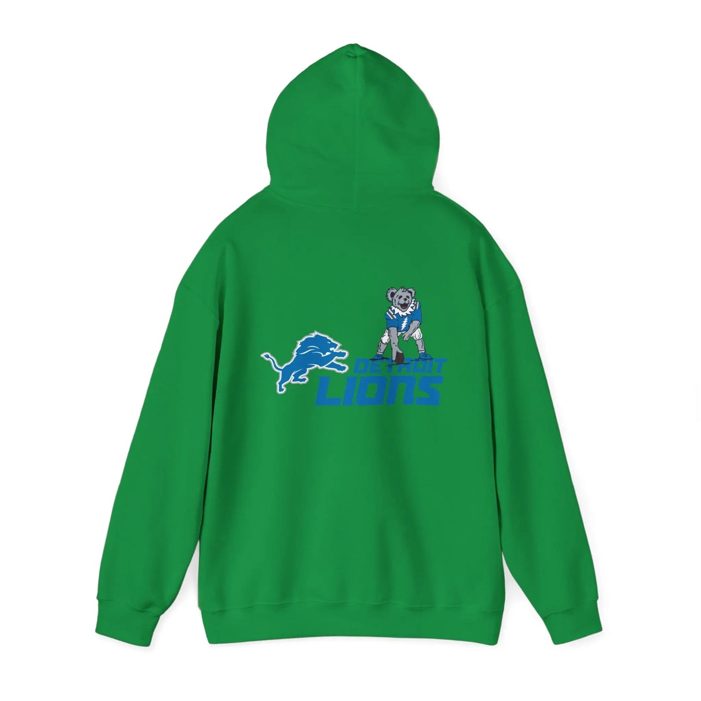 Detroit Lions Dancing Bear Two-Sided Unisex Hoodie The Gridiron Collection
