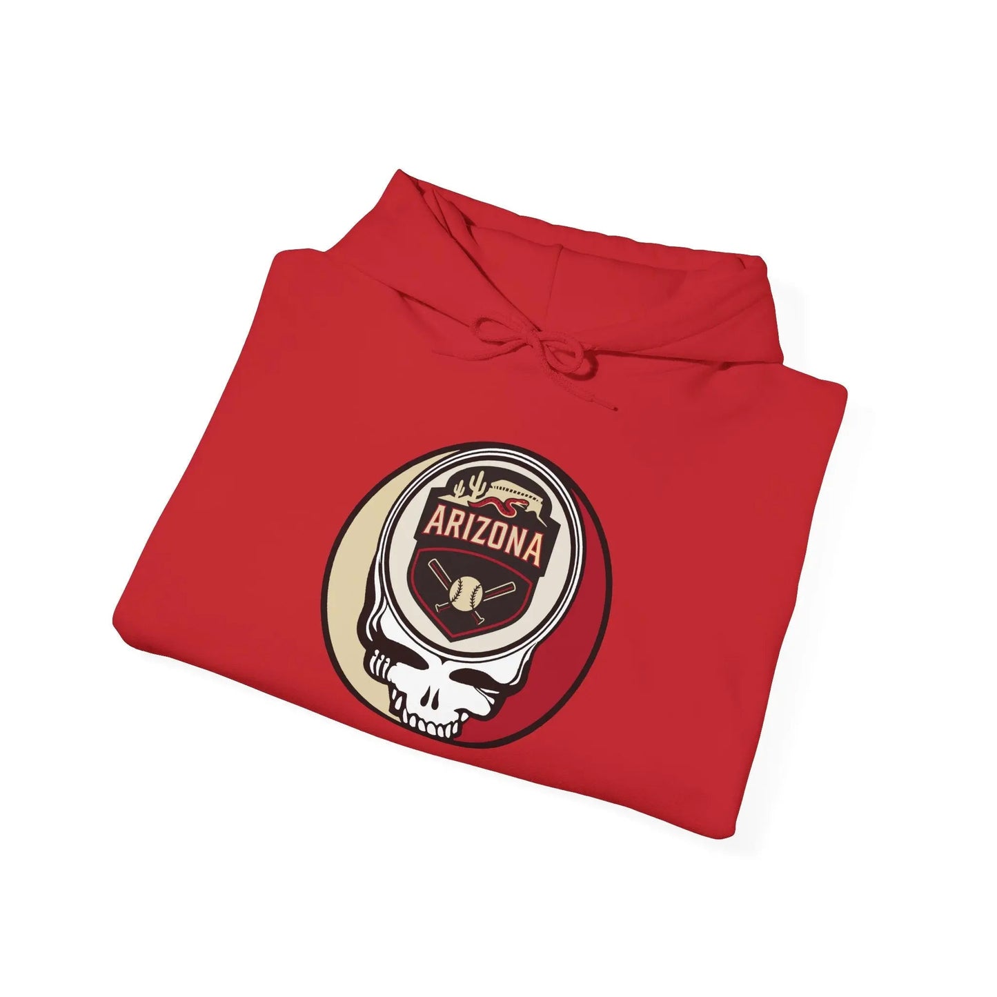 Grateful Dead Unisex Heavy Blend Hooded Sweatshirt Arizona Baseball Edition The Ballpark Collection