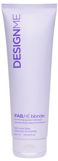 Purple Fortifying Blonde Shampoo 8.5oz Design.ME Fab Me Blonde