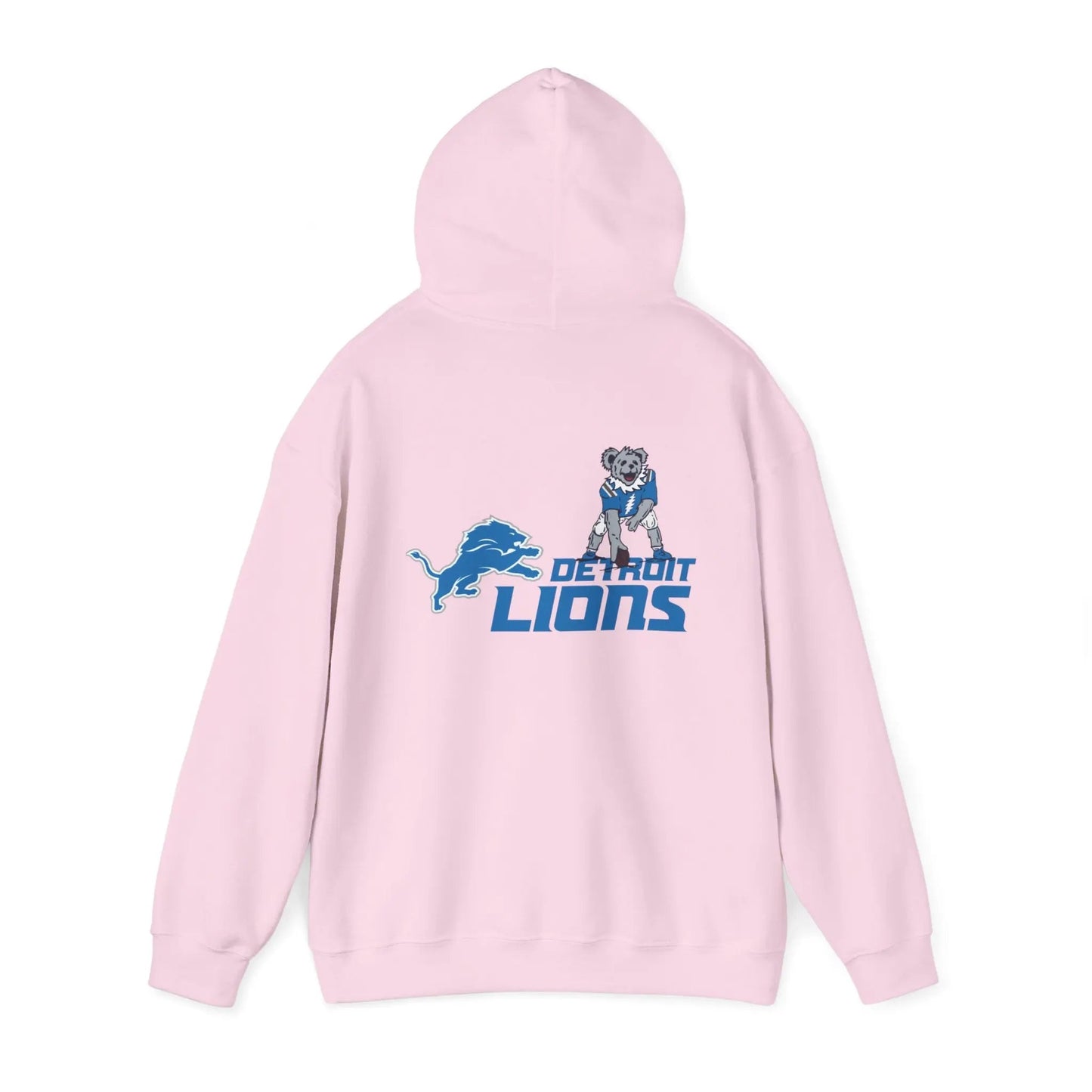 Detroit Lions Dancing Bear Two-Sided Unisex Hoodie The Gridiron Collection