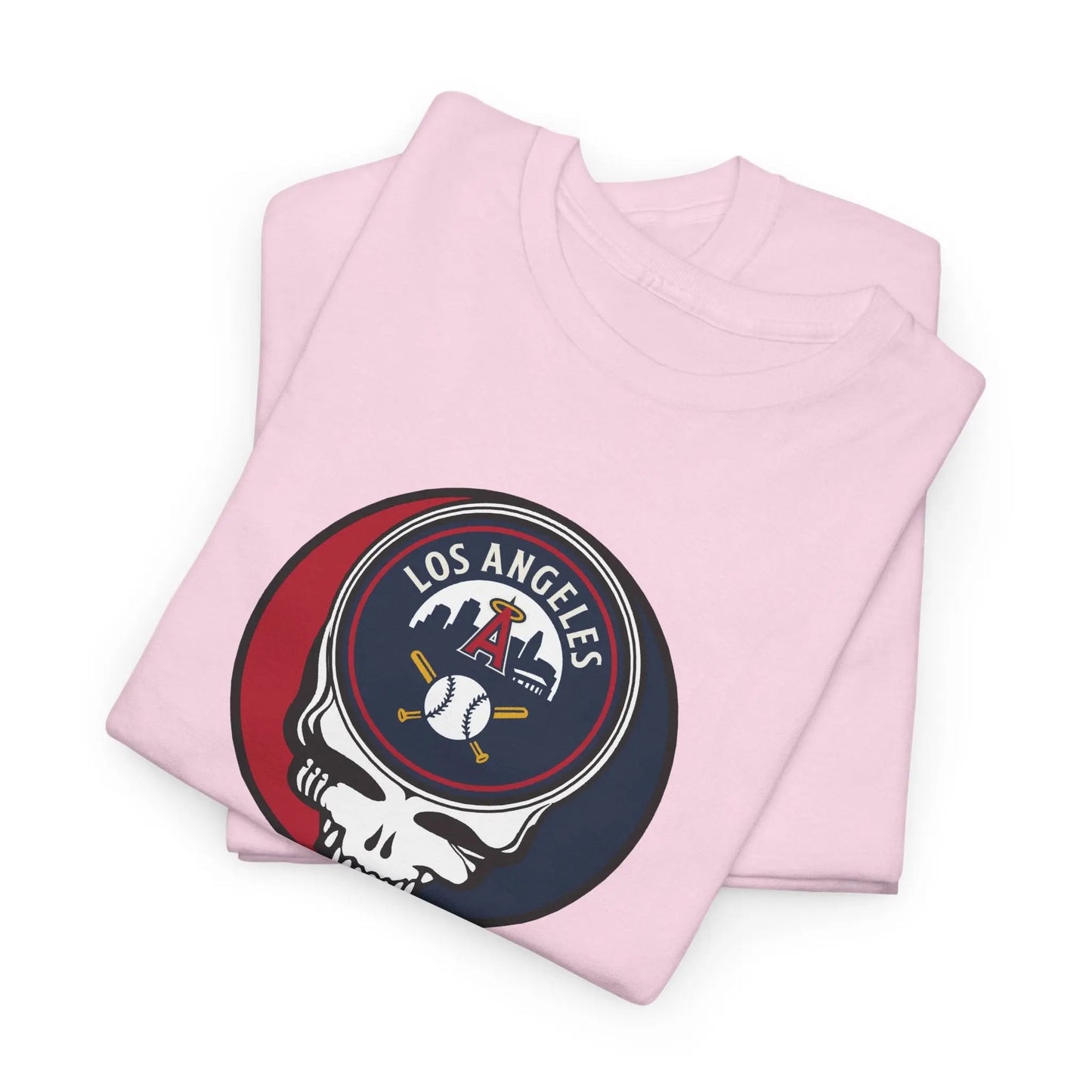 Los Angeles Angels Grateful Dead Steal Your Face T-Shirt The Ballpark Collection