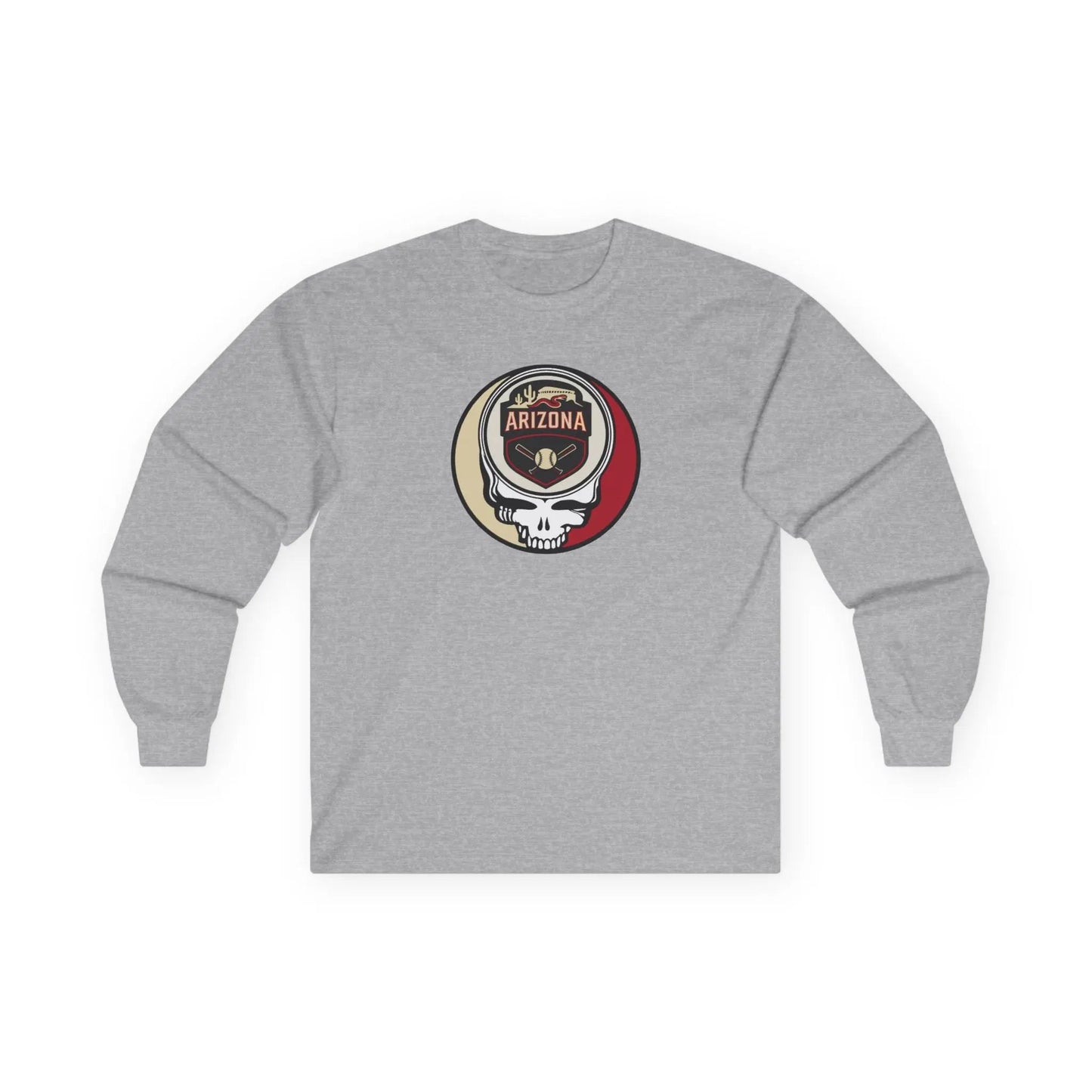 Arizona Baseball Edition Classic Stealie Long Sleeve Tee Ultra-Cotton MLB