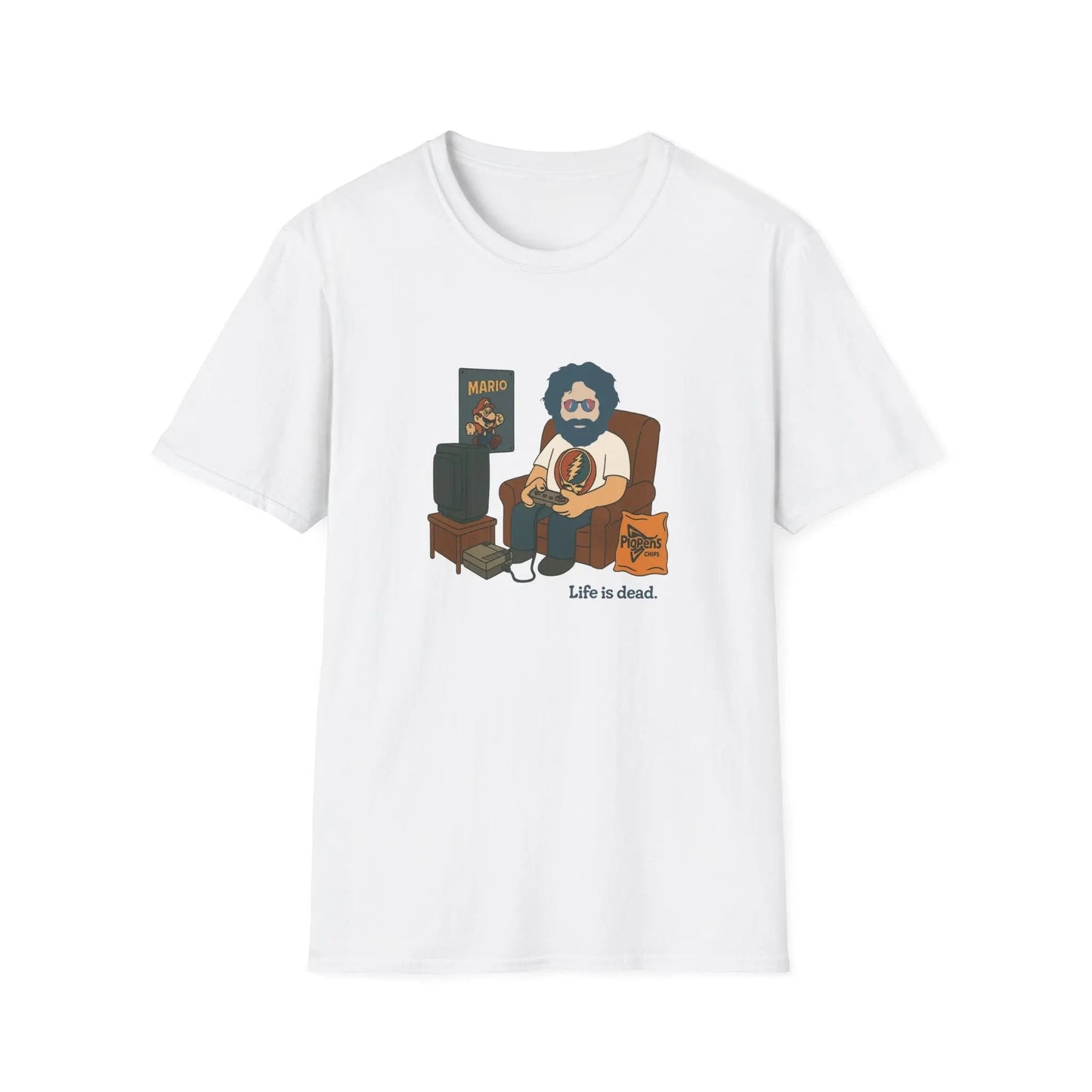 Life is Dead Grateful Dead T-Shirt Jerry's Gaming