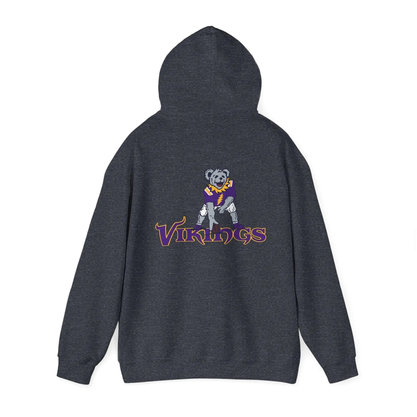 Minnesota Vikings Dancing Bear Two-Sided Unisex Hoodie The Gridiron Collection