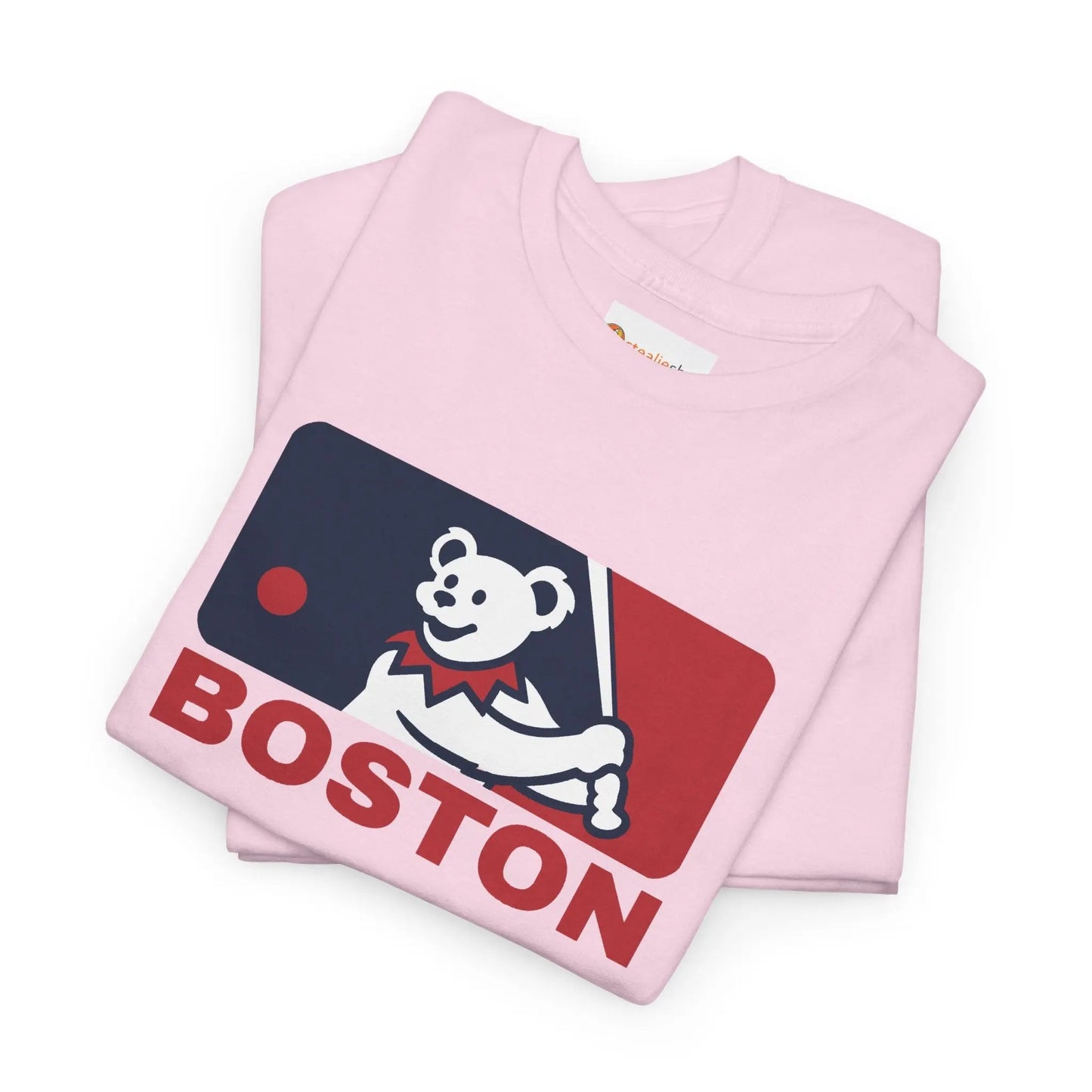 MLB Logo Red Sox Baseball Edition T-Shirt The Ballpark Collection