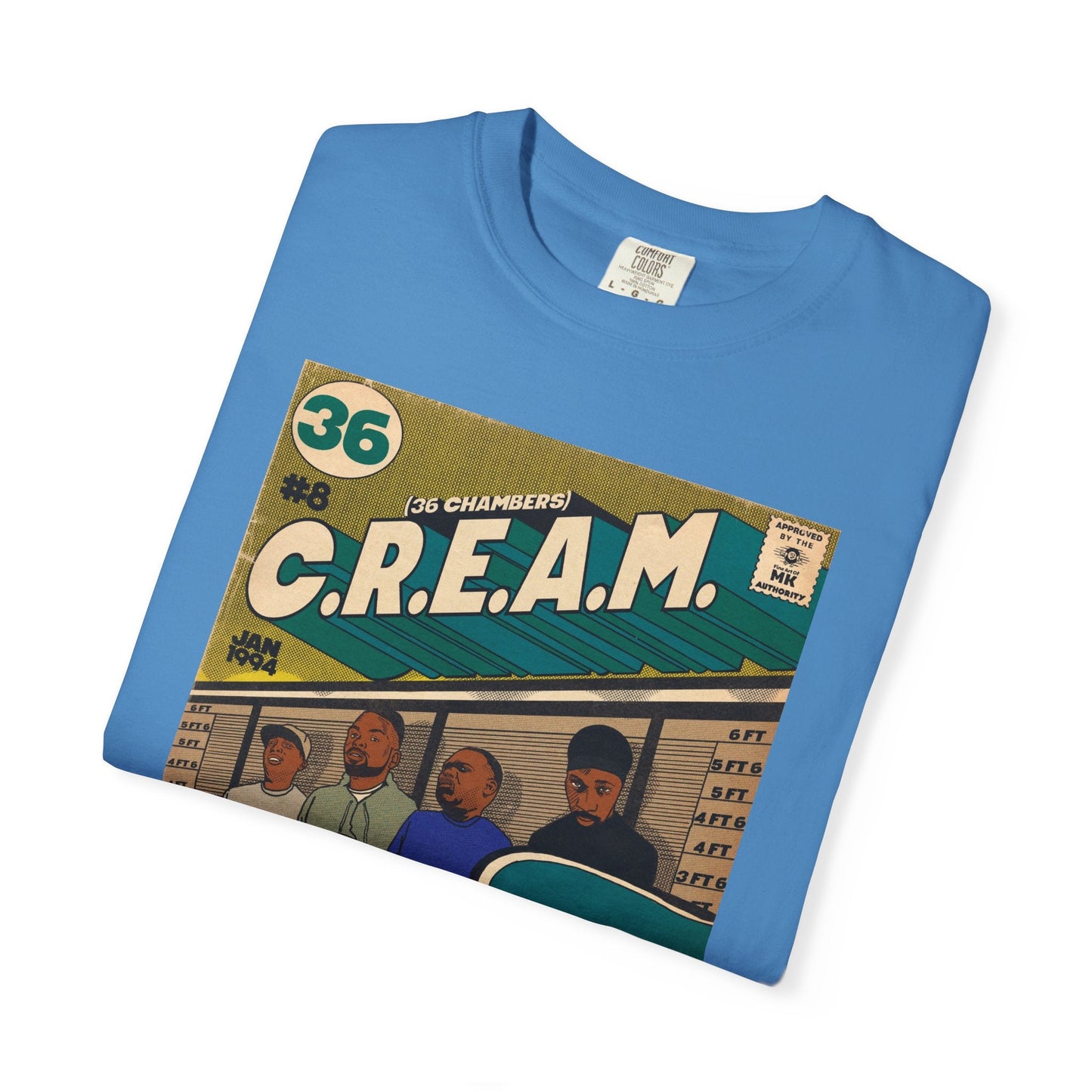 C.R.E.A.M Unisex Comfort Colors T-shirt Ring-Spun Cotton