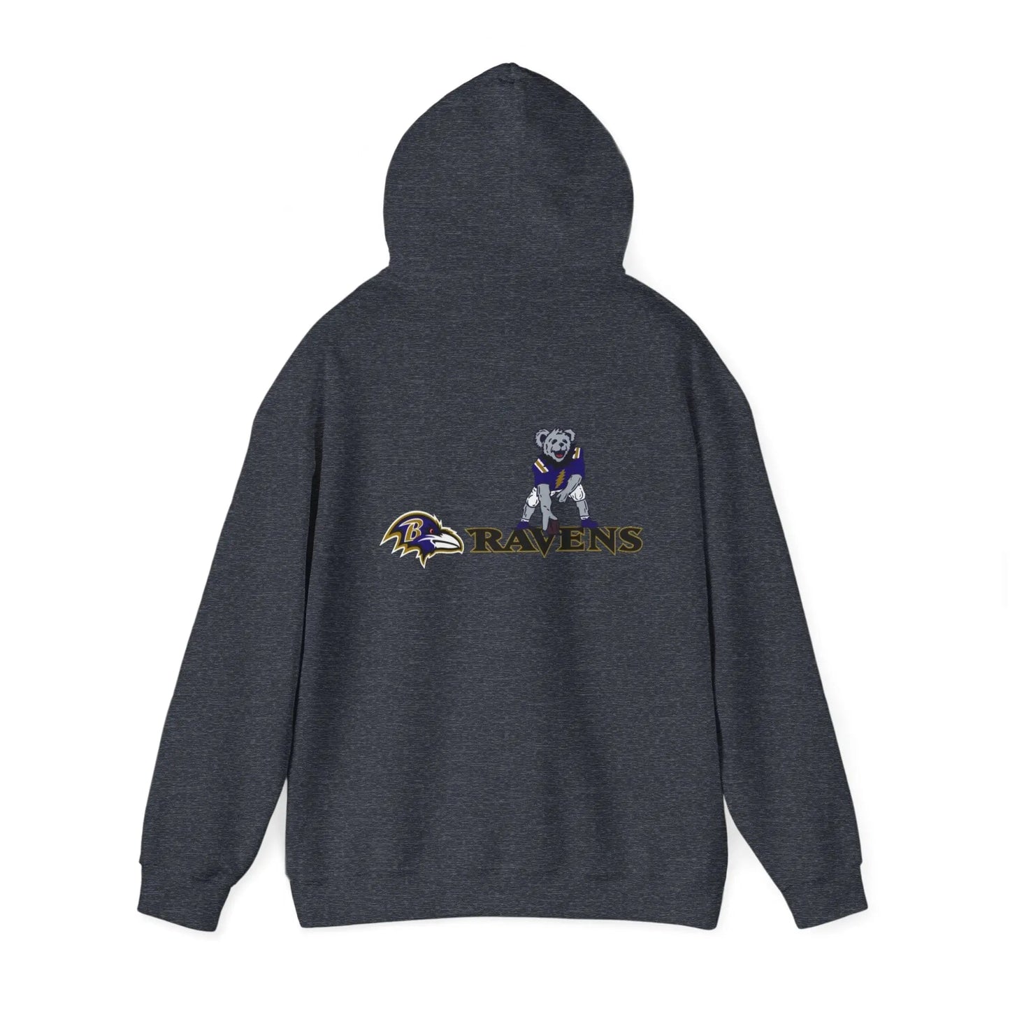 Baltimore Ravens Dancing Bear Unisex Hoodie Two-Sided The Gridiron Collection