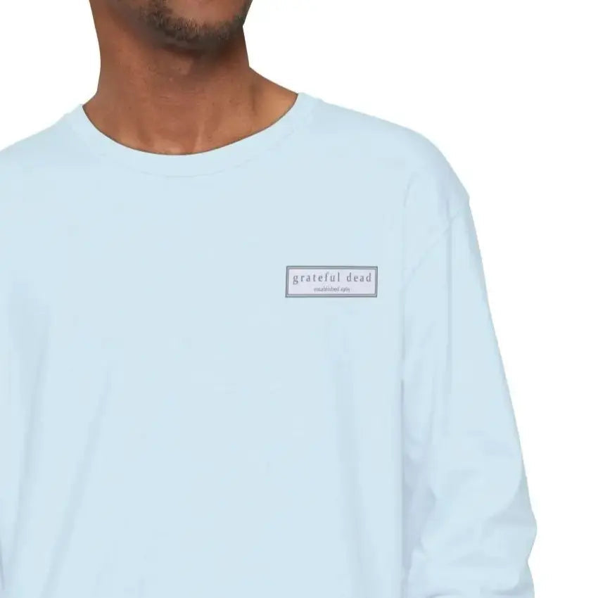 Jerry's Takin' The Bus Garment-dyed Long Sleeve T-Shirt Vineyard Collection