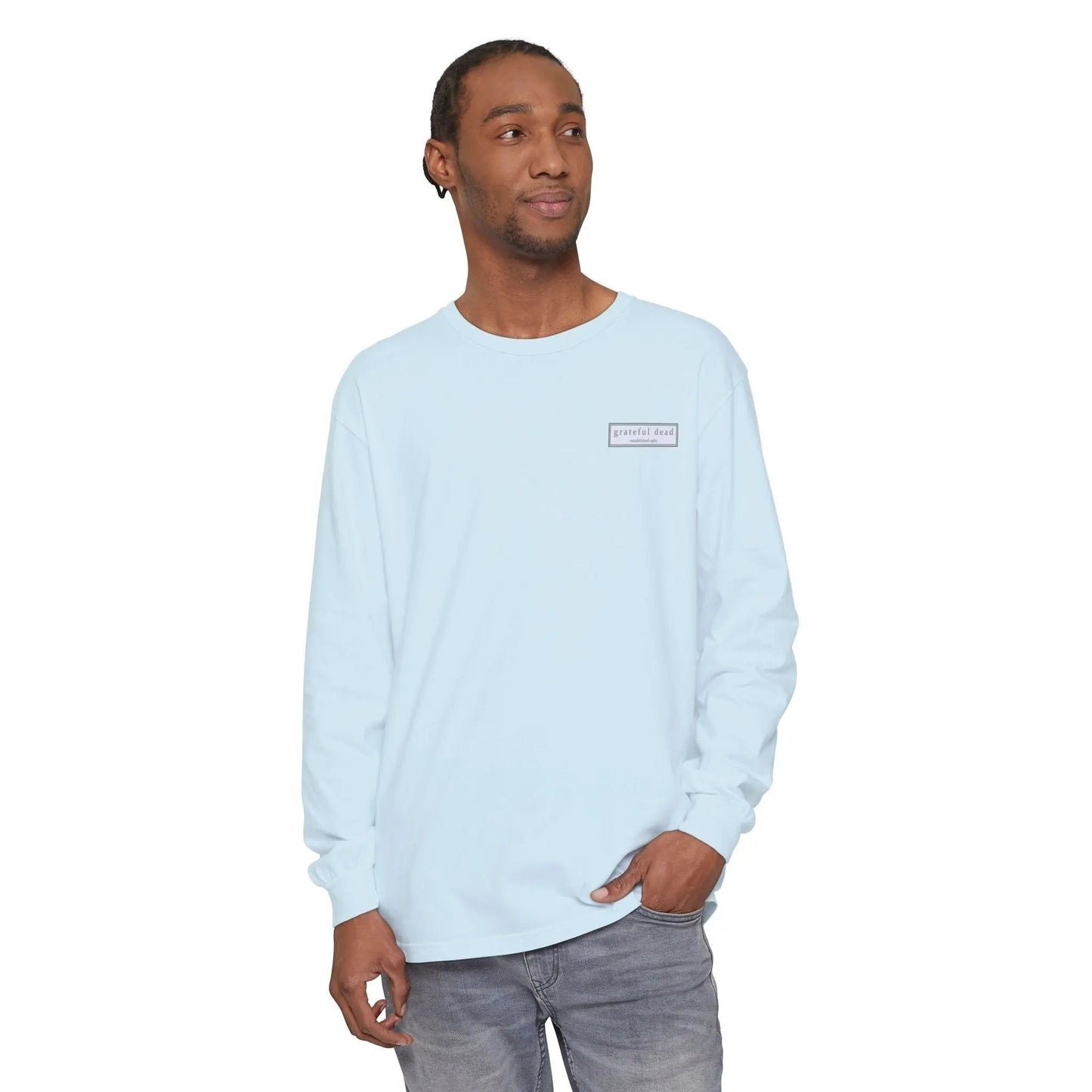 Jerry's Takin' The Bus Garment-dyed Long Sleeve T-Shirt Vineyard Collection