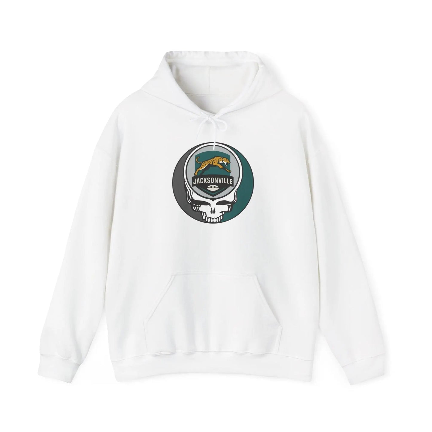 Jacksonville Jaguars Stealie Grateful Dead Hooded Sweatshirt NFL The Gridiron Collection