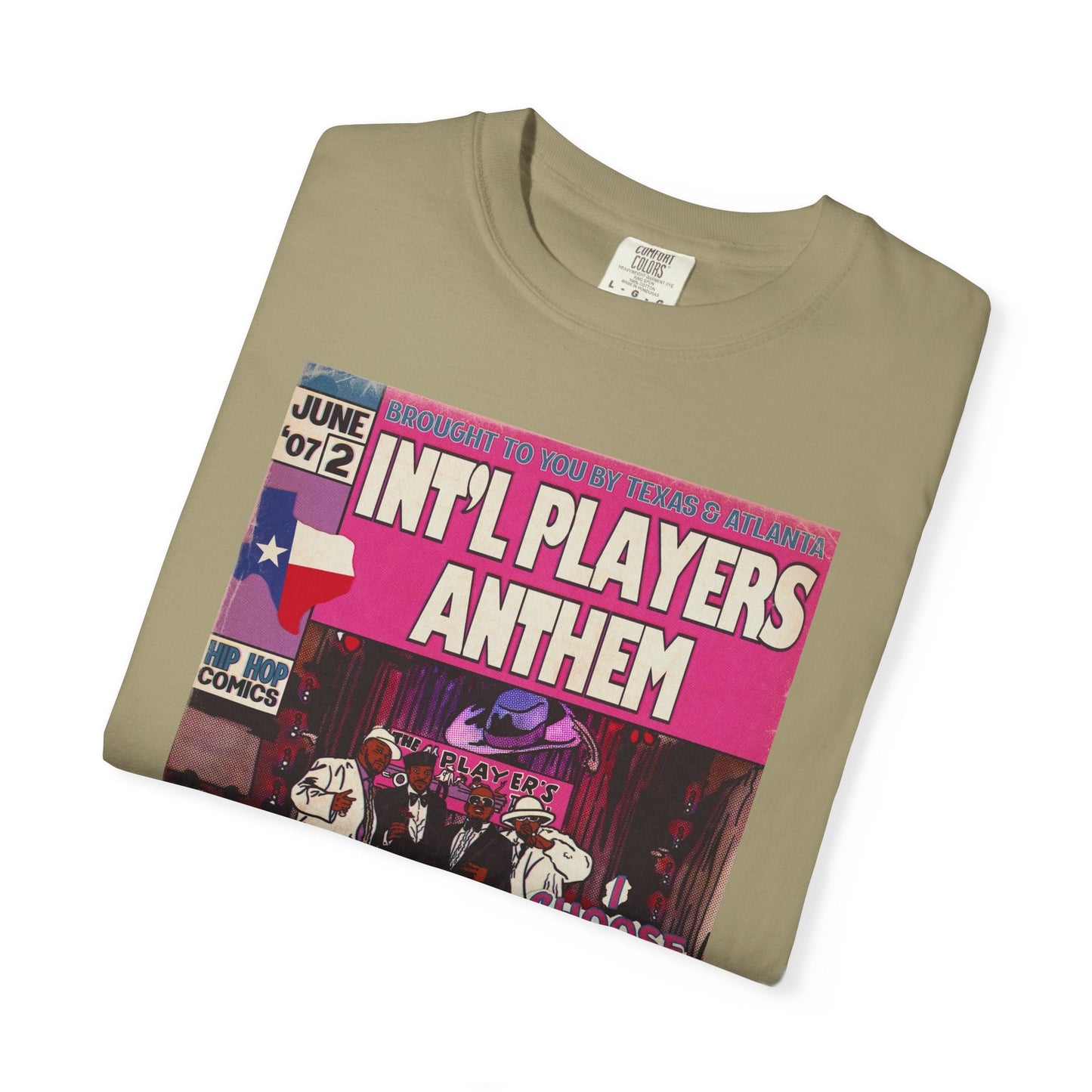 Int’l Players Anthem Unisex Comfort Colors T-shirt