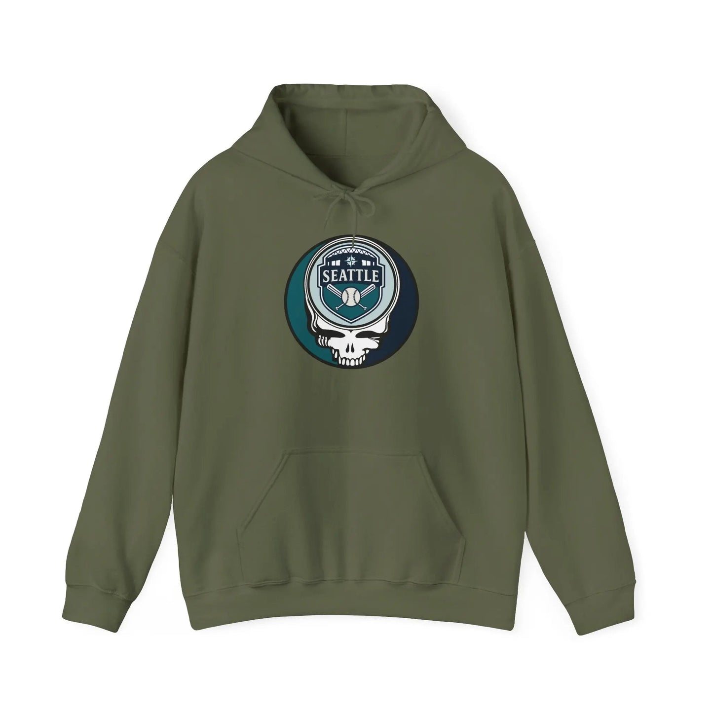 Seattle Baseball Edition Grateful Dead Unisex Heavy Blend Hoodie The Ballpark Collection