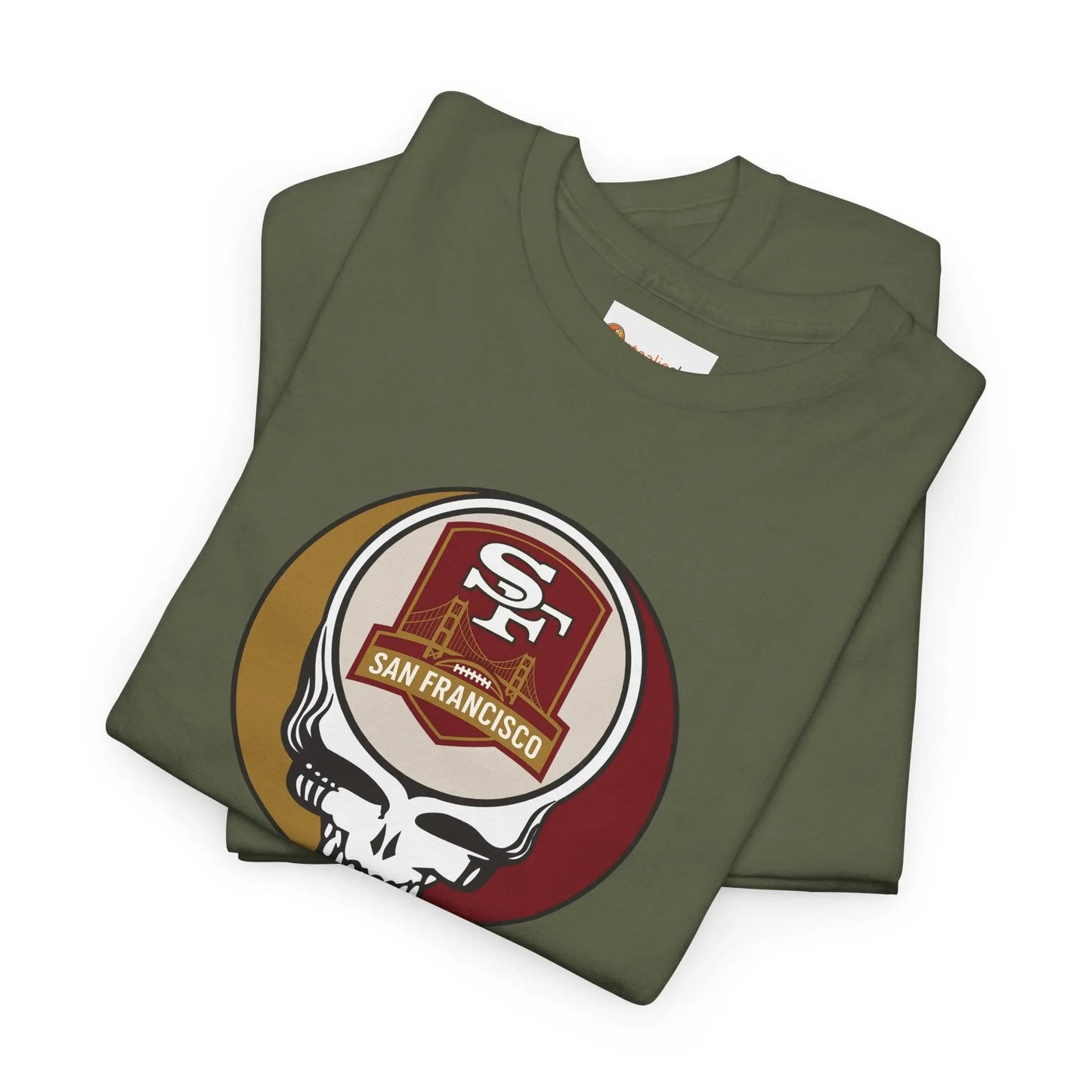 San Francisco 49ers Steal Your Face T-Shirt Grateful Dead NFL